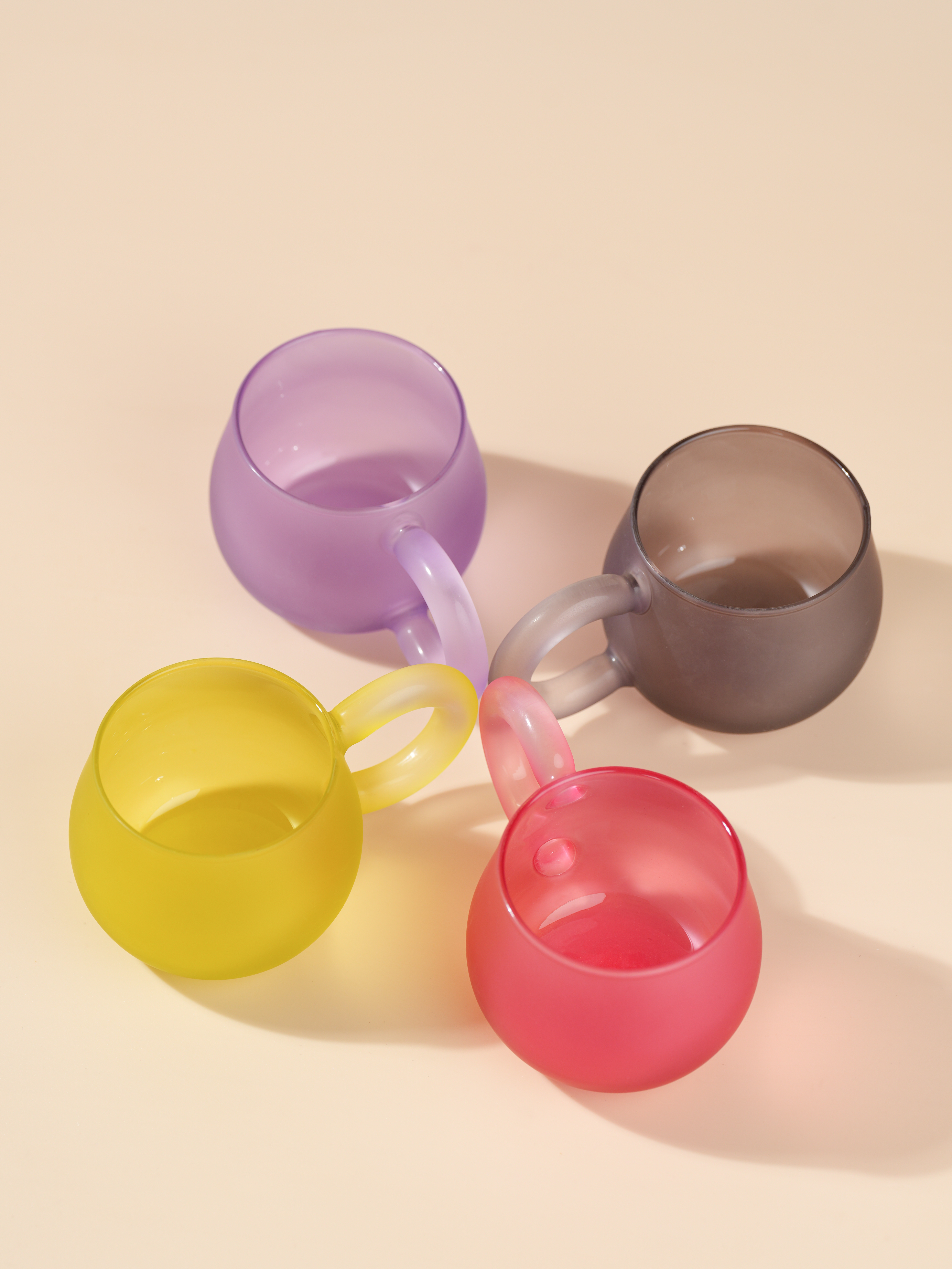 High borosilicate glass，dopamine style，Suit combination，