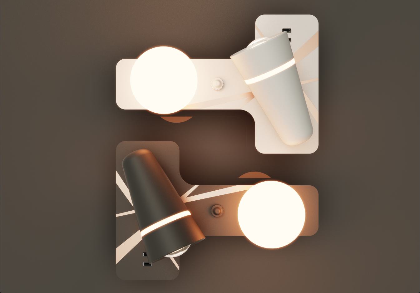 Design. Product design. Wall lamp，