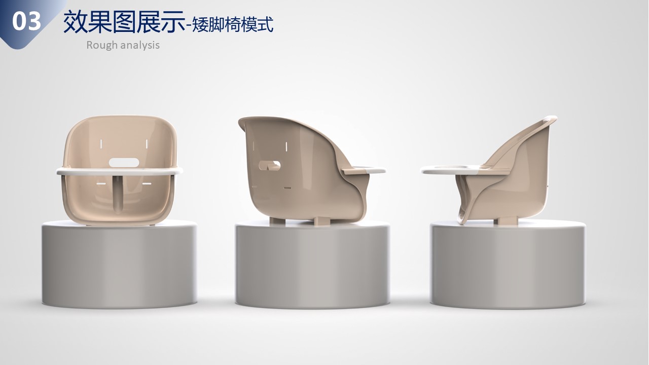 High chair ，Assembling the dining chair，Multifunctional dining chair，Children's products，