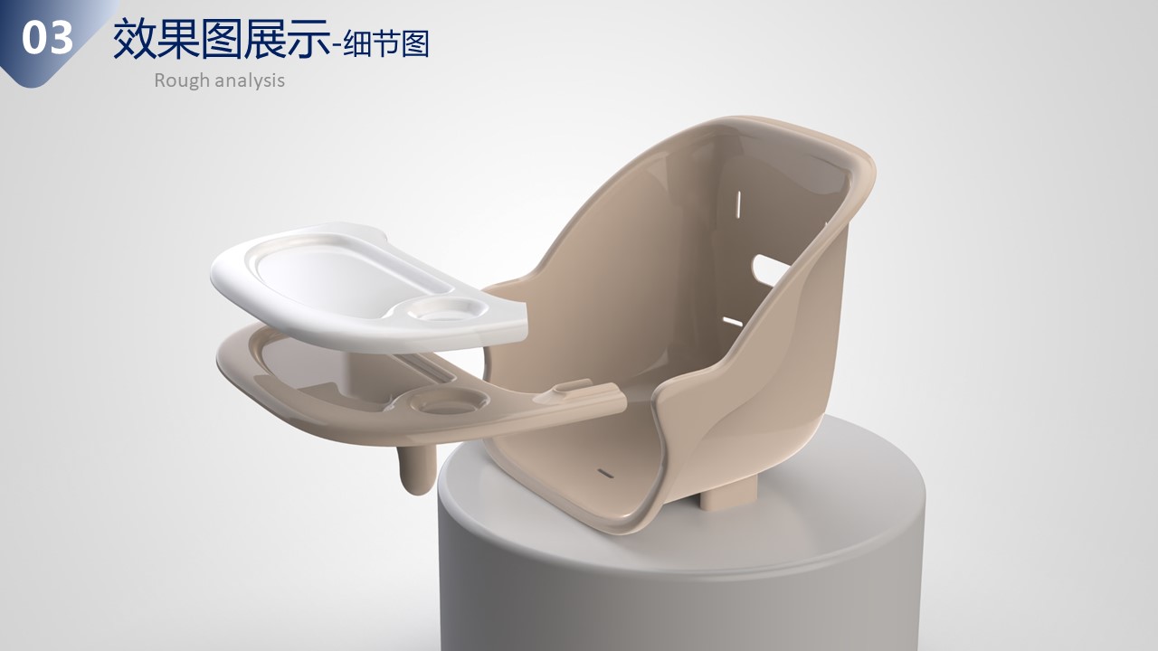 High chair ，Assembling the dining chair，Multifunctional dining chair，Children's products，