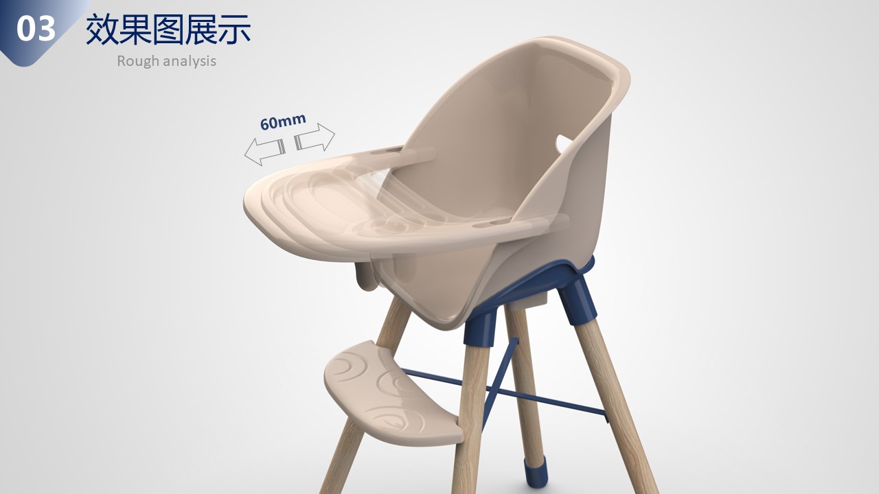 High chair ，Assembling the dining chair，Multifunctional dining chair，Children's products，