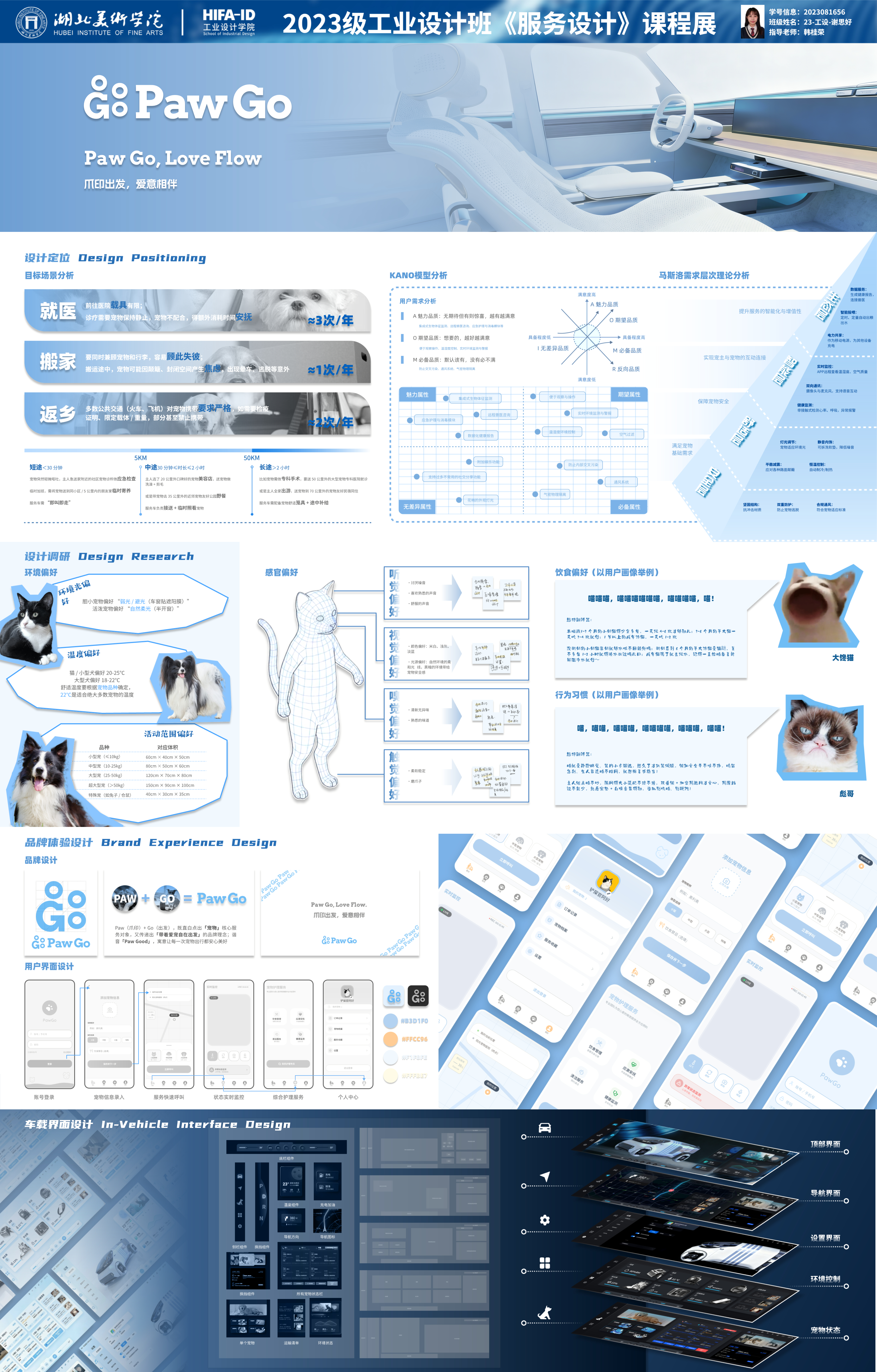 Service design，Pets，vehicle，Interface design，Brand design，