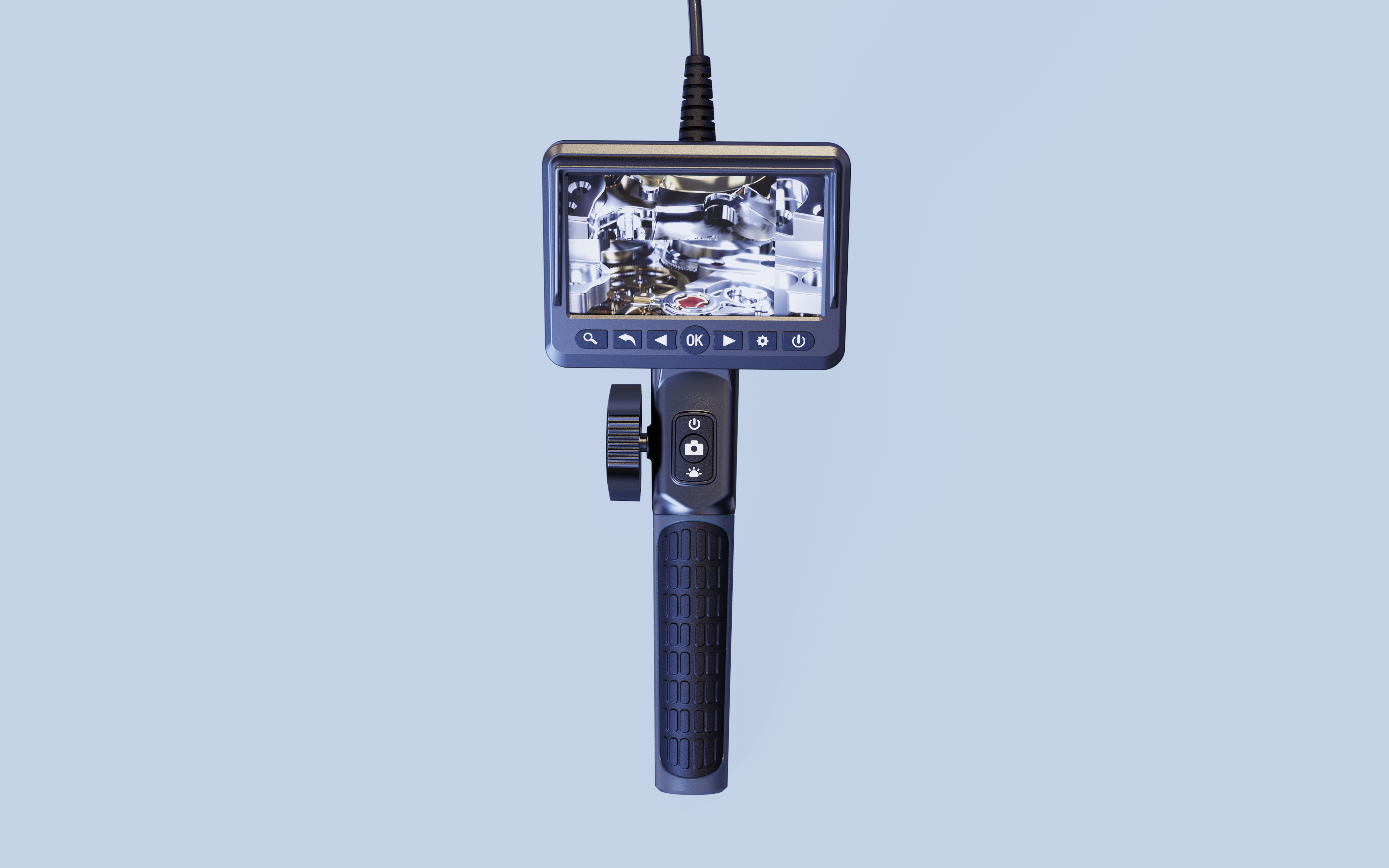 Four-way endoscope design，industrial design，Appearance design，Product structure design，