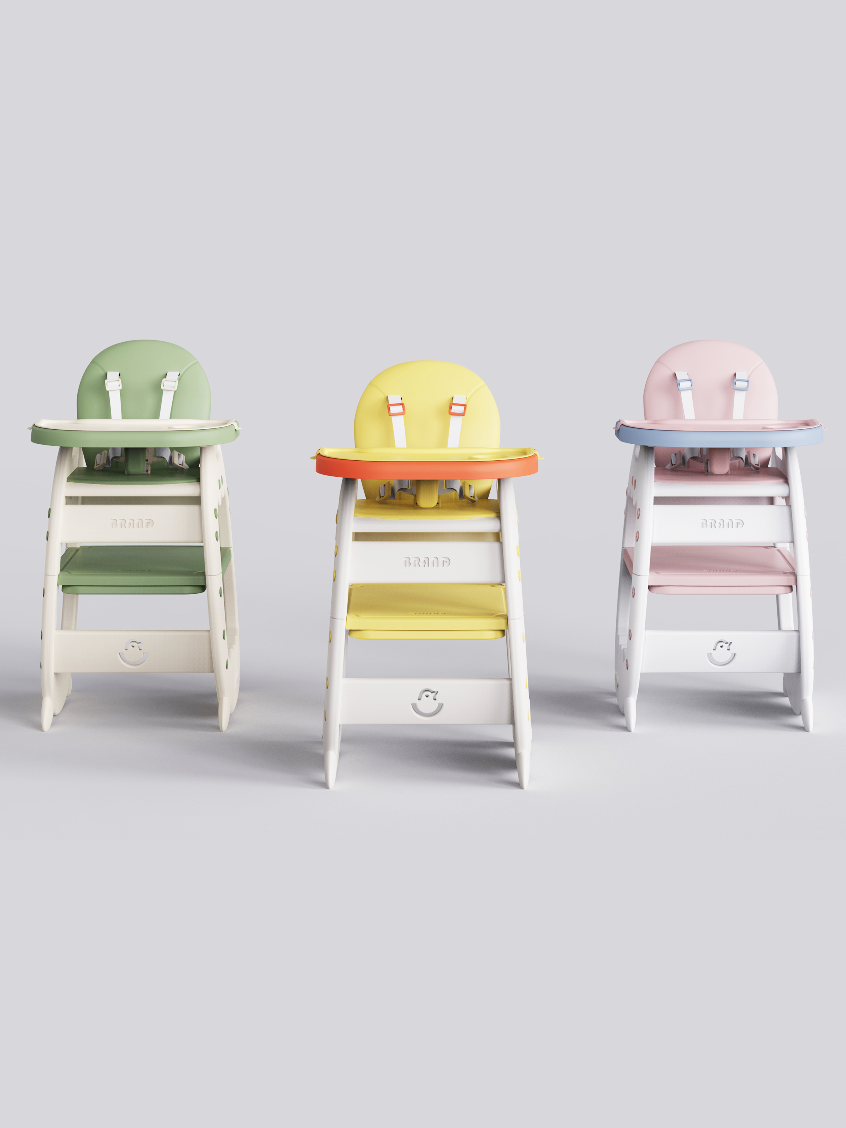 Maternal and infant products，High chair ，Blow-molded dining chair，