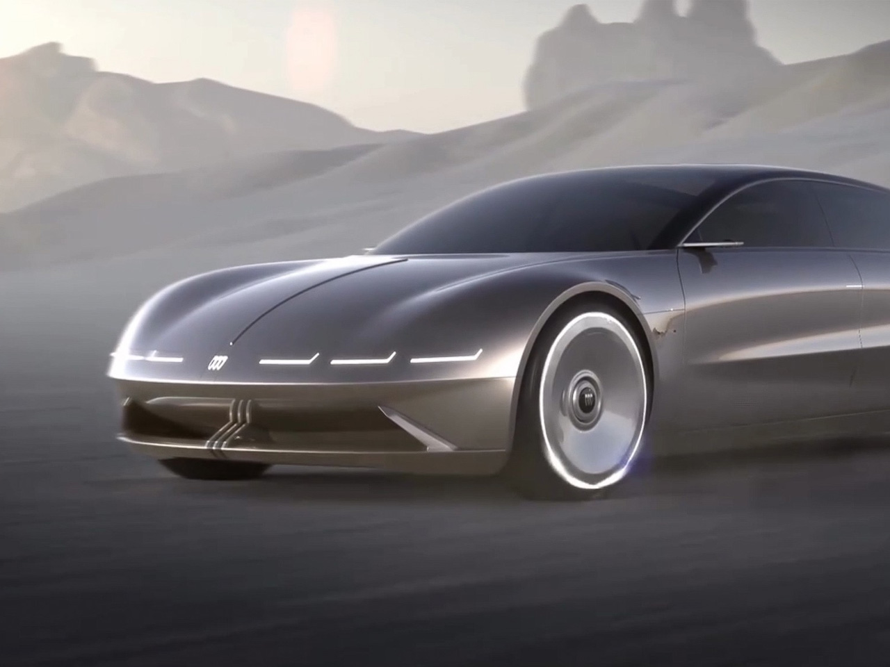 automobile，vehicle，Buick Electra Orbit，conceptual design，