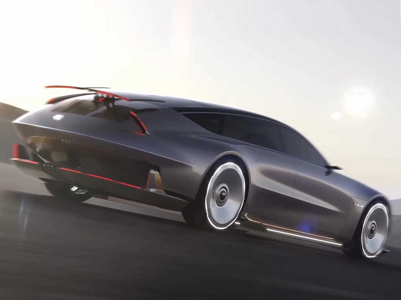 automobile，vehicle，Buick Electra Orbit，conceptual design，