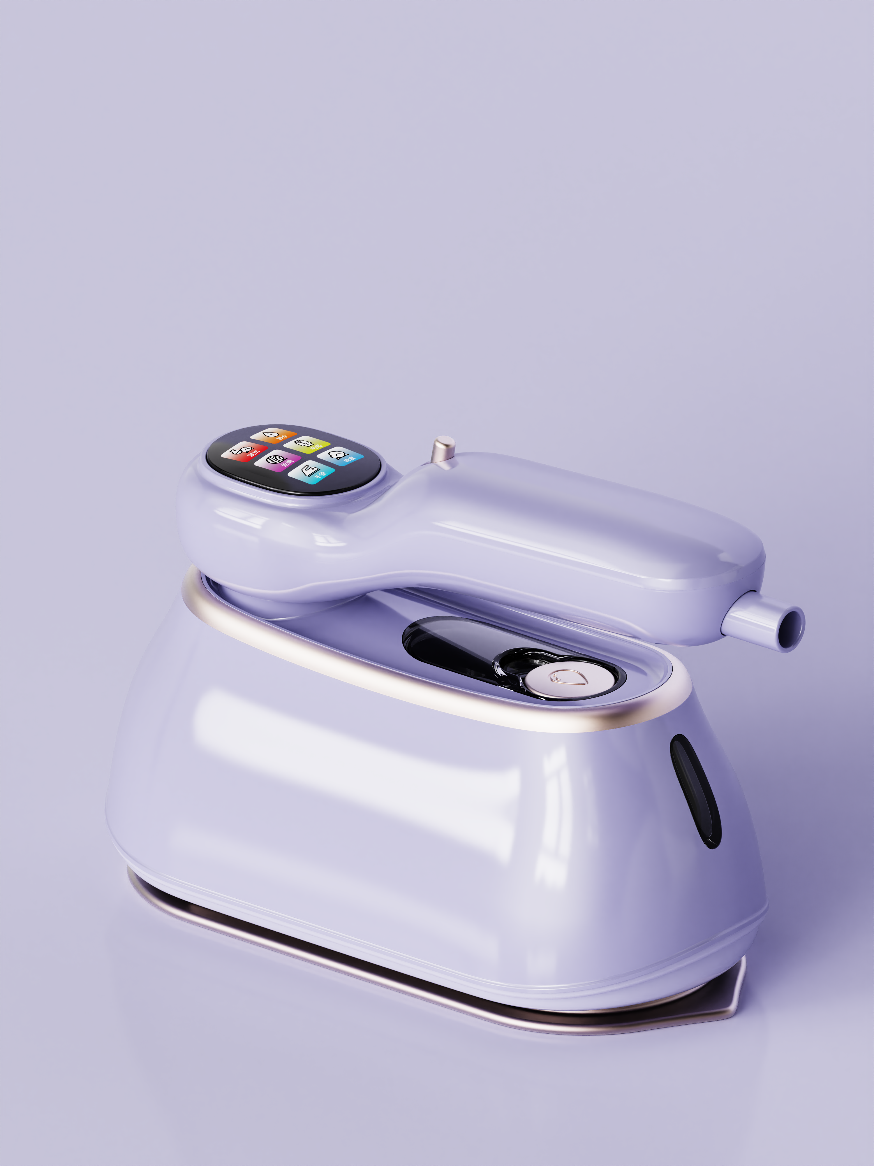 Hanging ironing machine，Hand held ironing machine，small home appliances，Iron，Cixi Product Design，Yuyao Product Design，Steam hanging ironing machine，