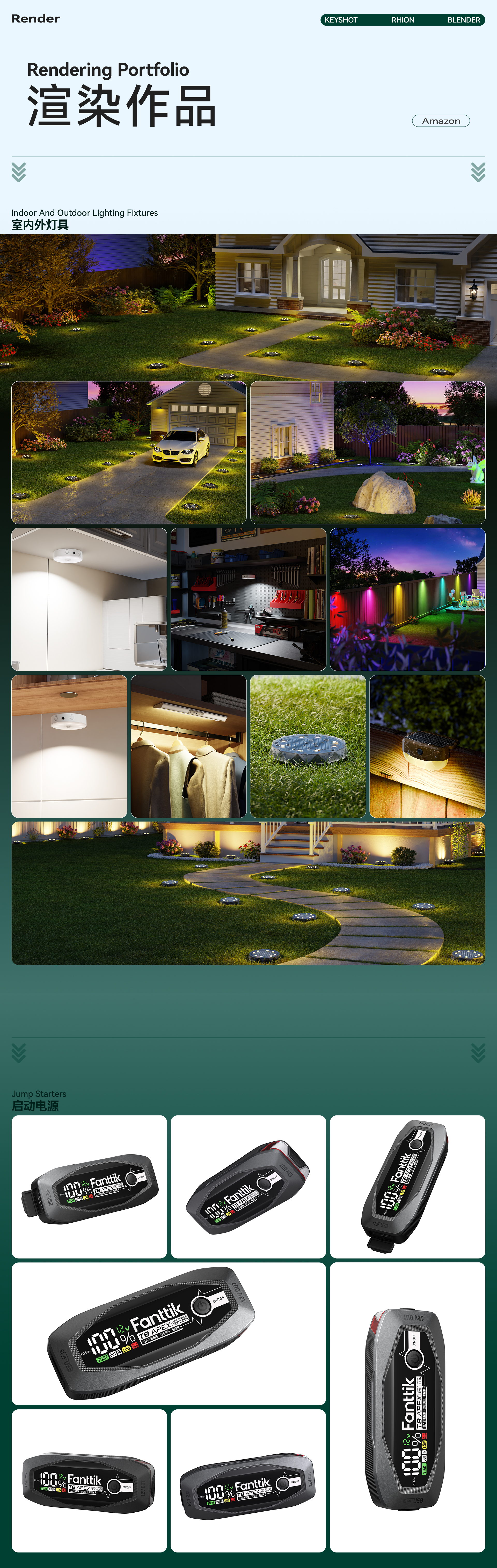 Render，Amazon，keyshot，BLENDER，lamps and lanterns，Kitchenware，AIGC，