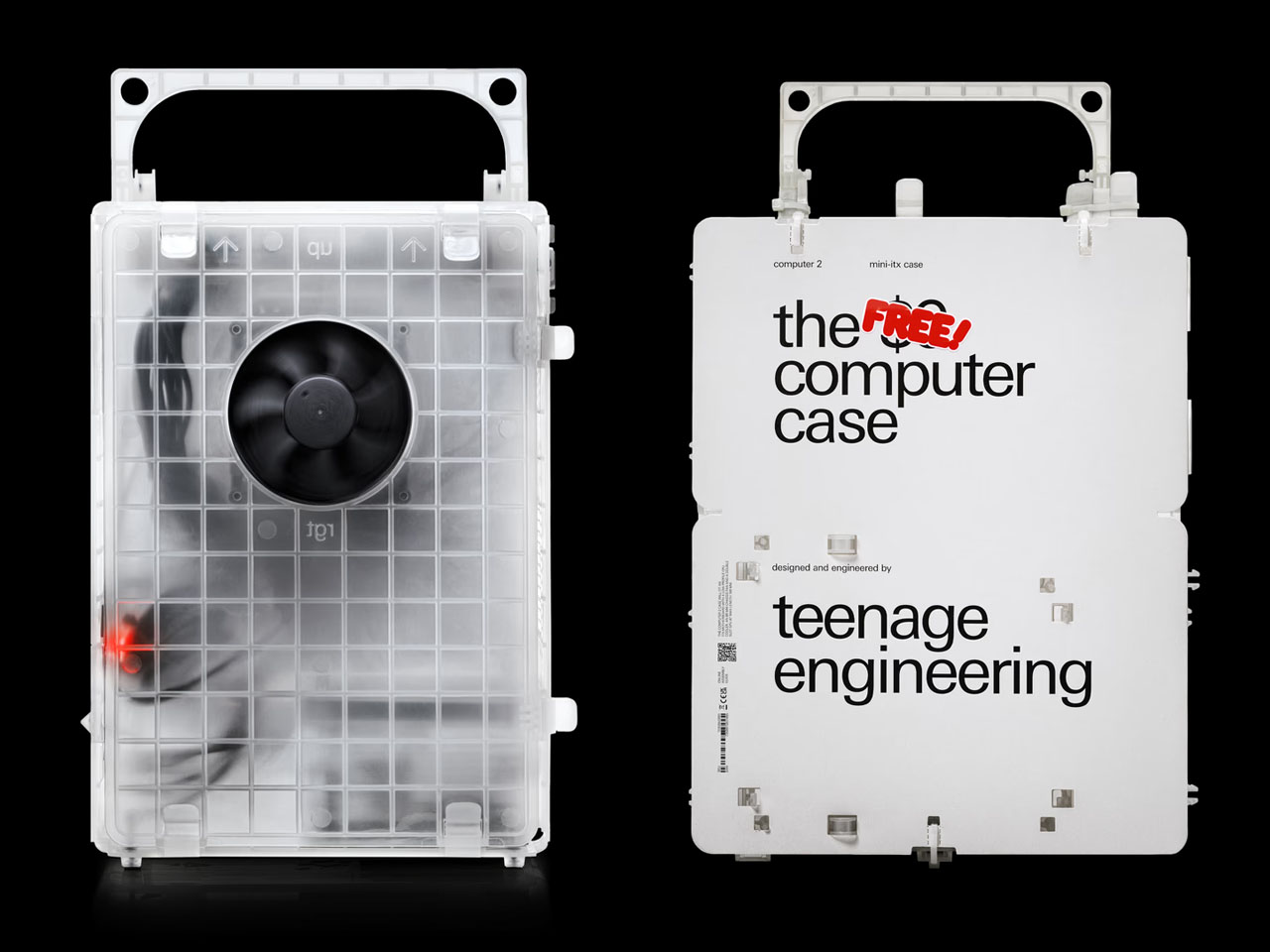 Free Chassis，TE Design Language，Minimalist hardware，DIY transparent machine，Cyber Desktop，