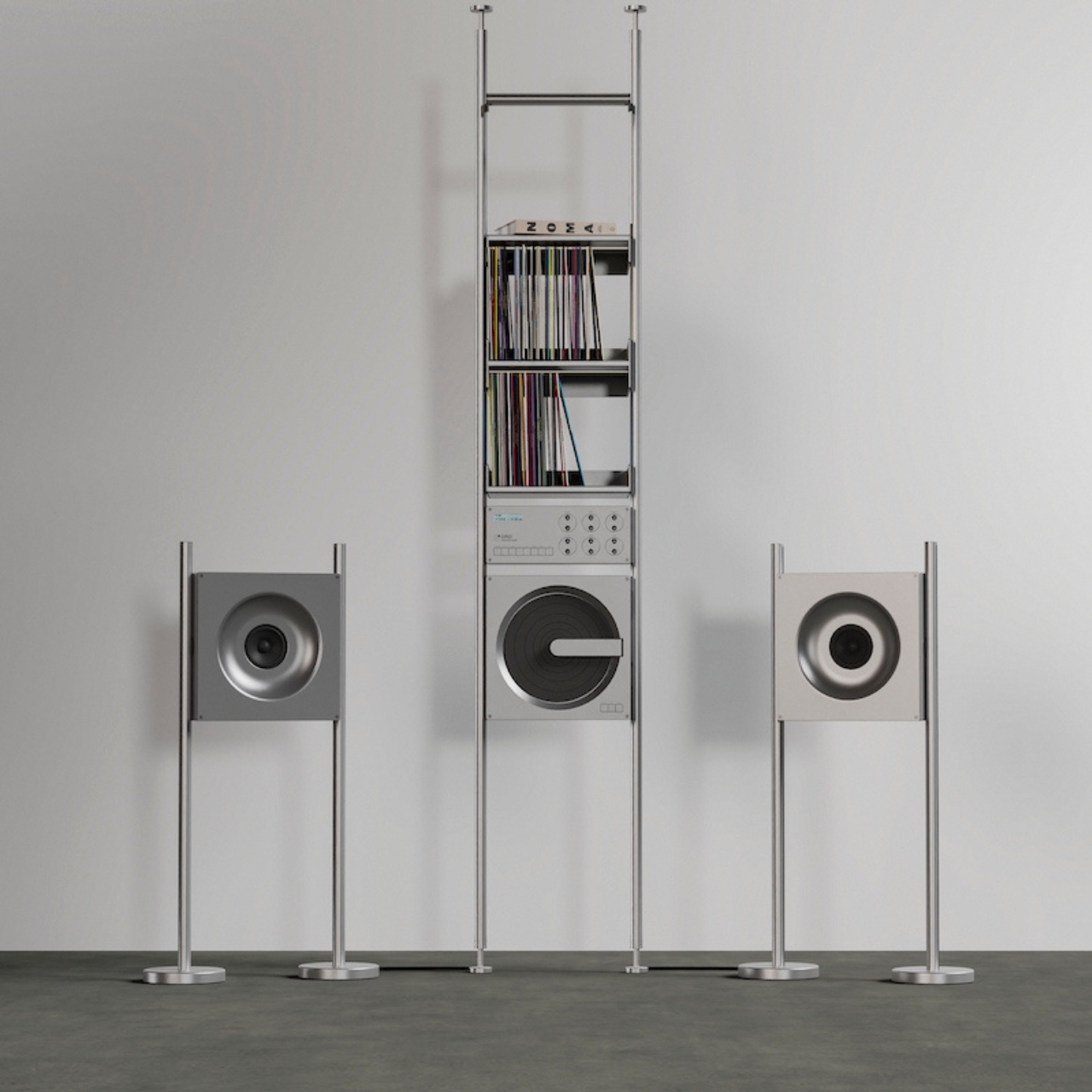 GRID Modular Audio，wall hanging sound system，modern art，home aesthetics，Extensible，