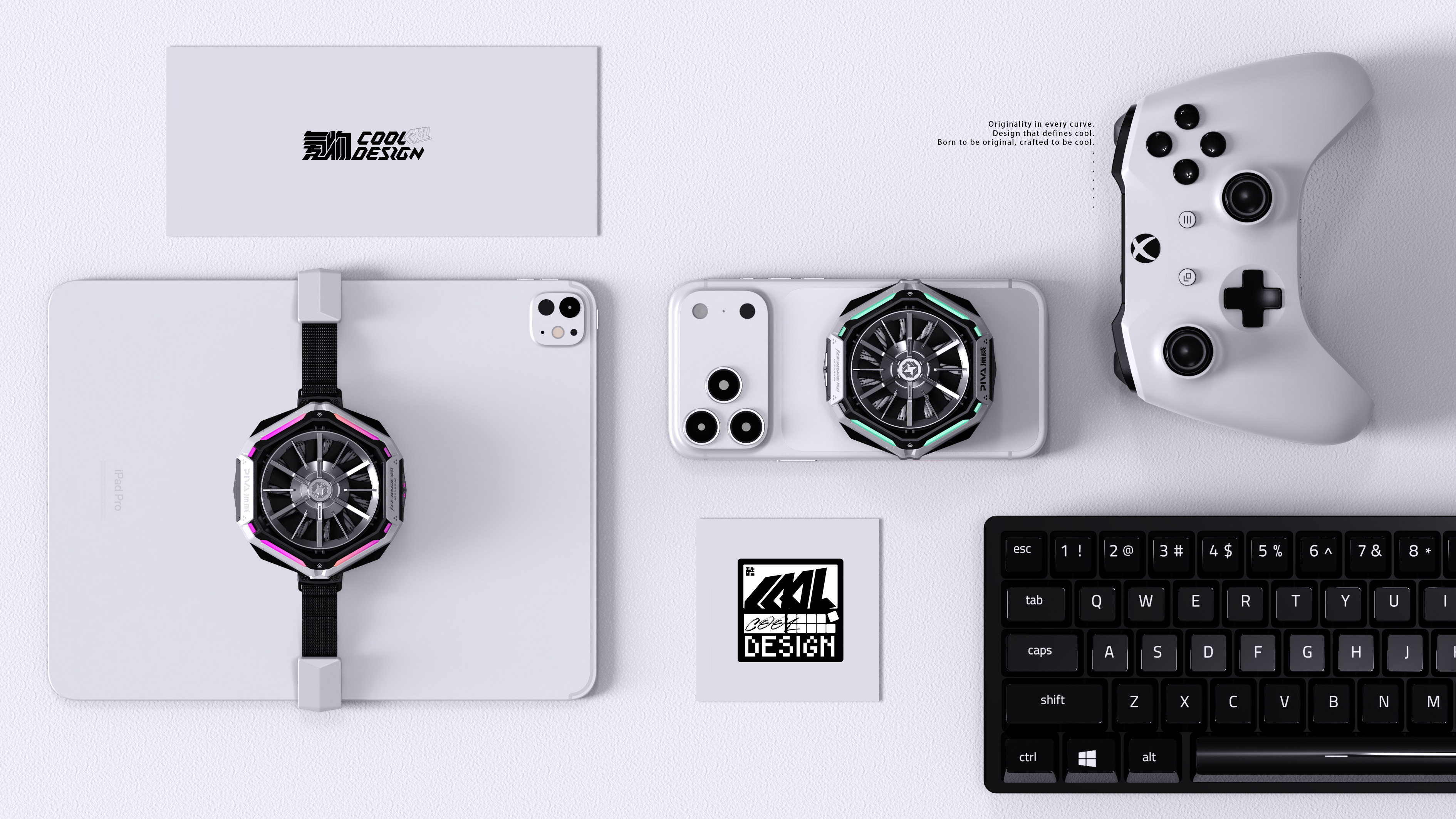 E-sports，Cool tide，Mecha，radiator，original，