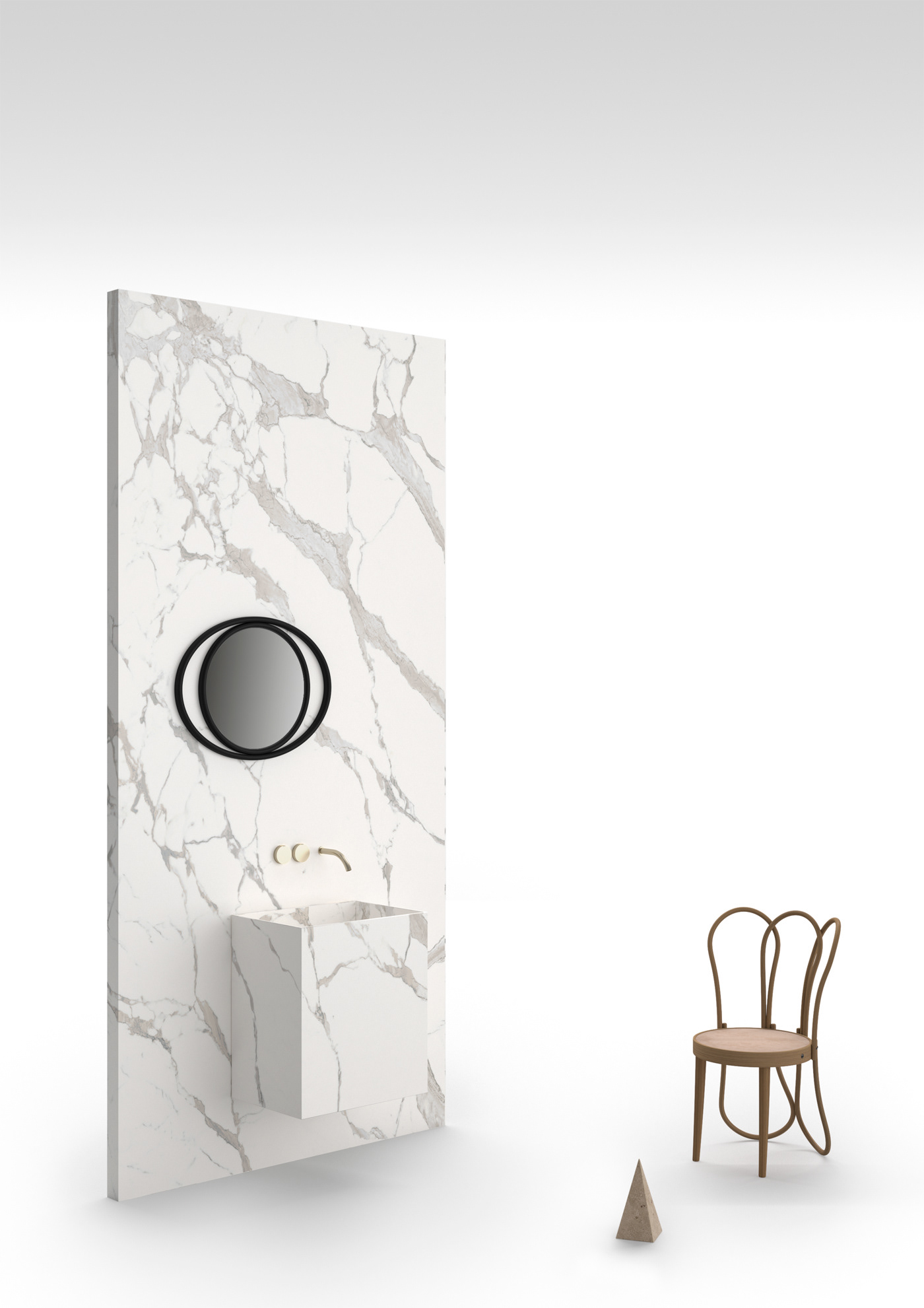 ceramics，furniture，indoor，TERZO PIANO SRL，Reprint，