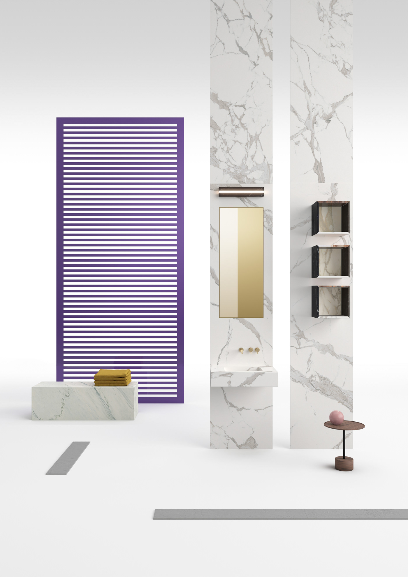 ceramics，furniture，indoor，TERZO PIANO SRL，Reprint，