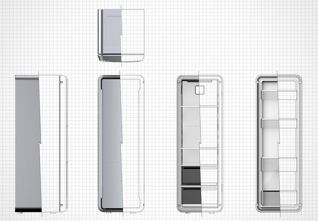 Refrigerator，modularization，Heewoong Chai，Reprint，