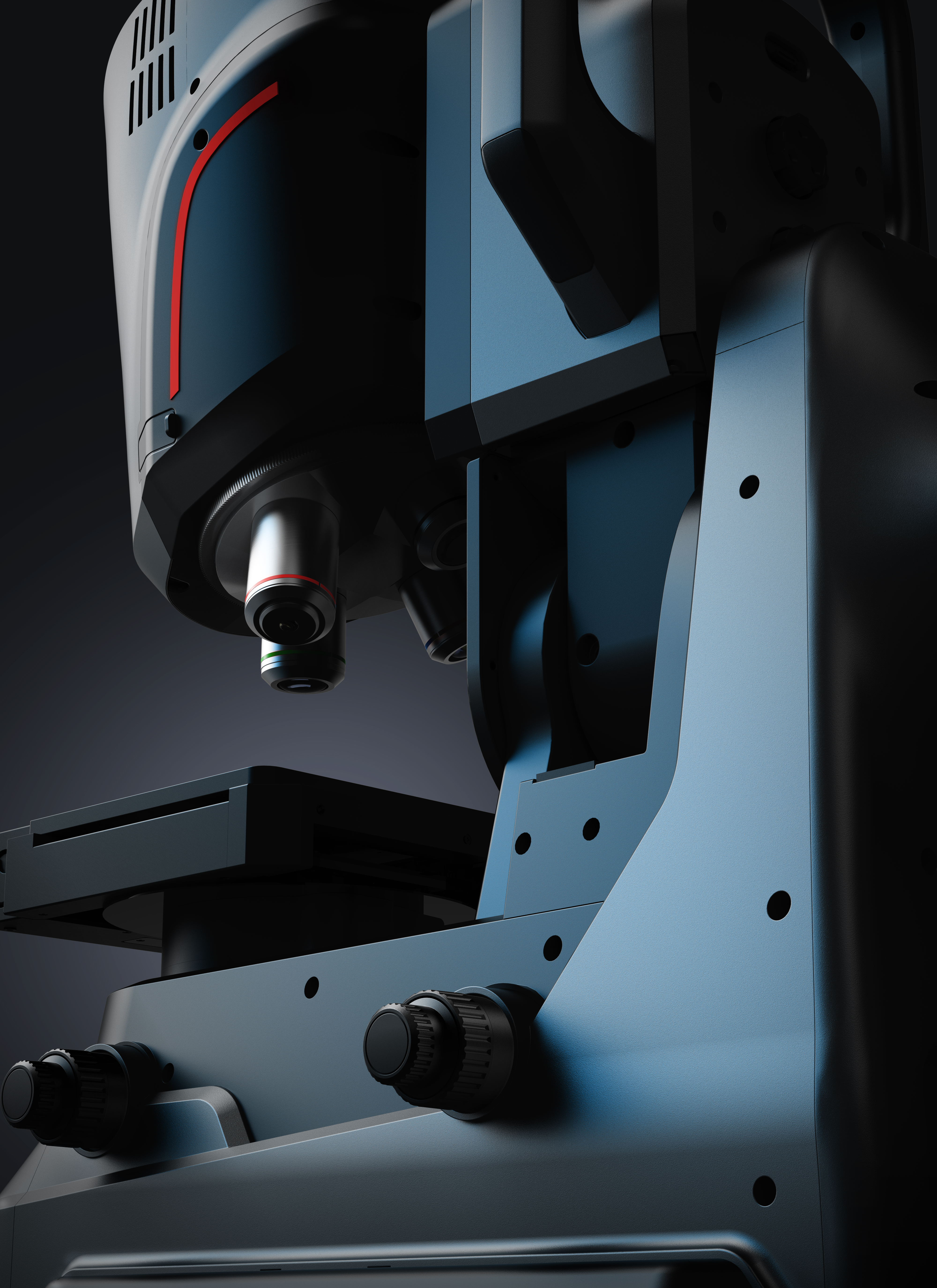 3D digital microscope with super depth of field，science and technology intelligent industry，