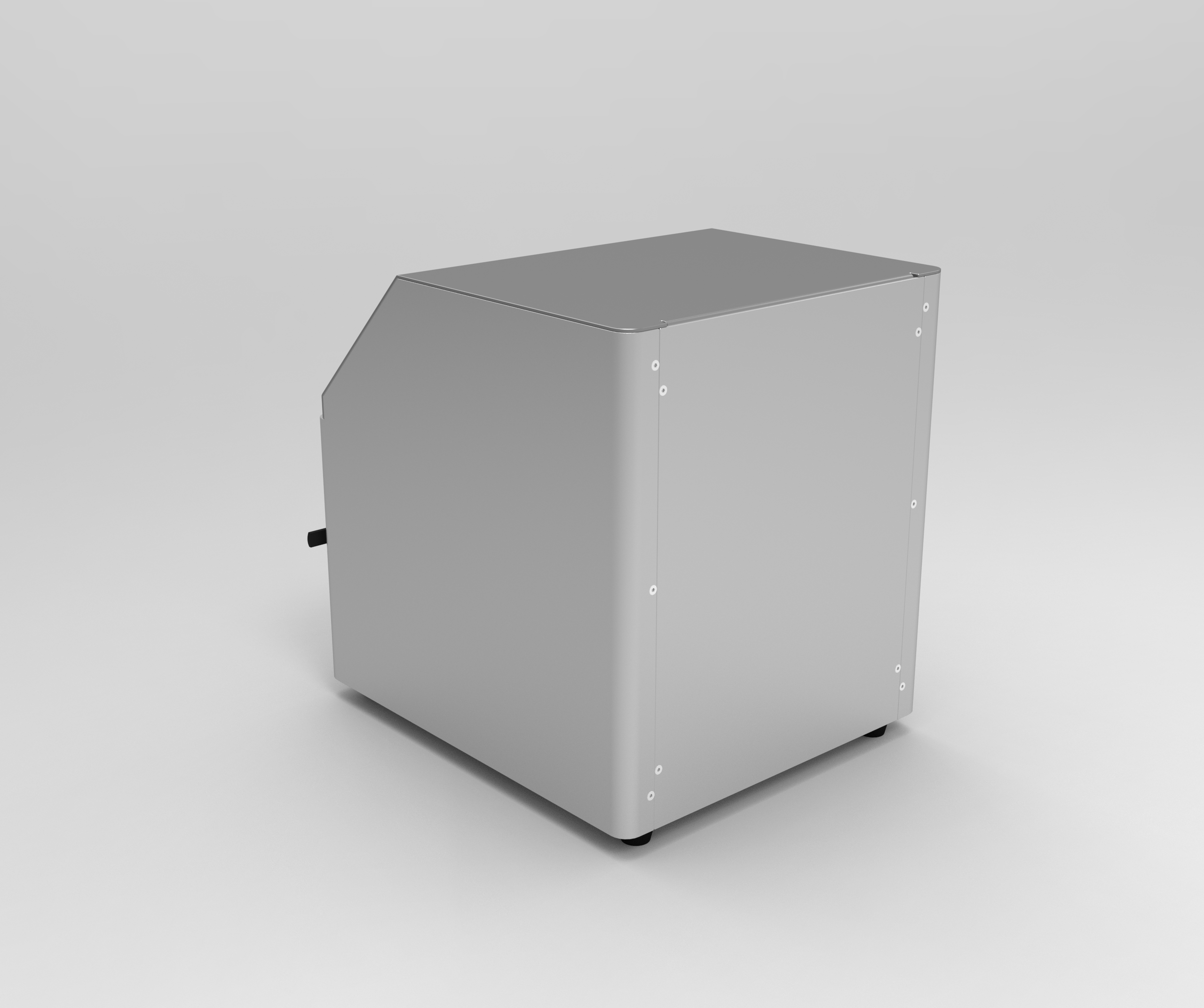 Biological instrument，screen，Tuozhu Printer，sheet metal frame，3D printing panel，Metallic texture，Peristaltic pump，Screwless design，