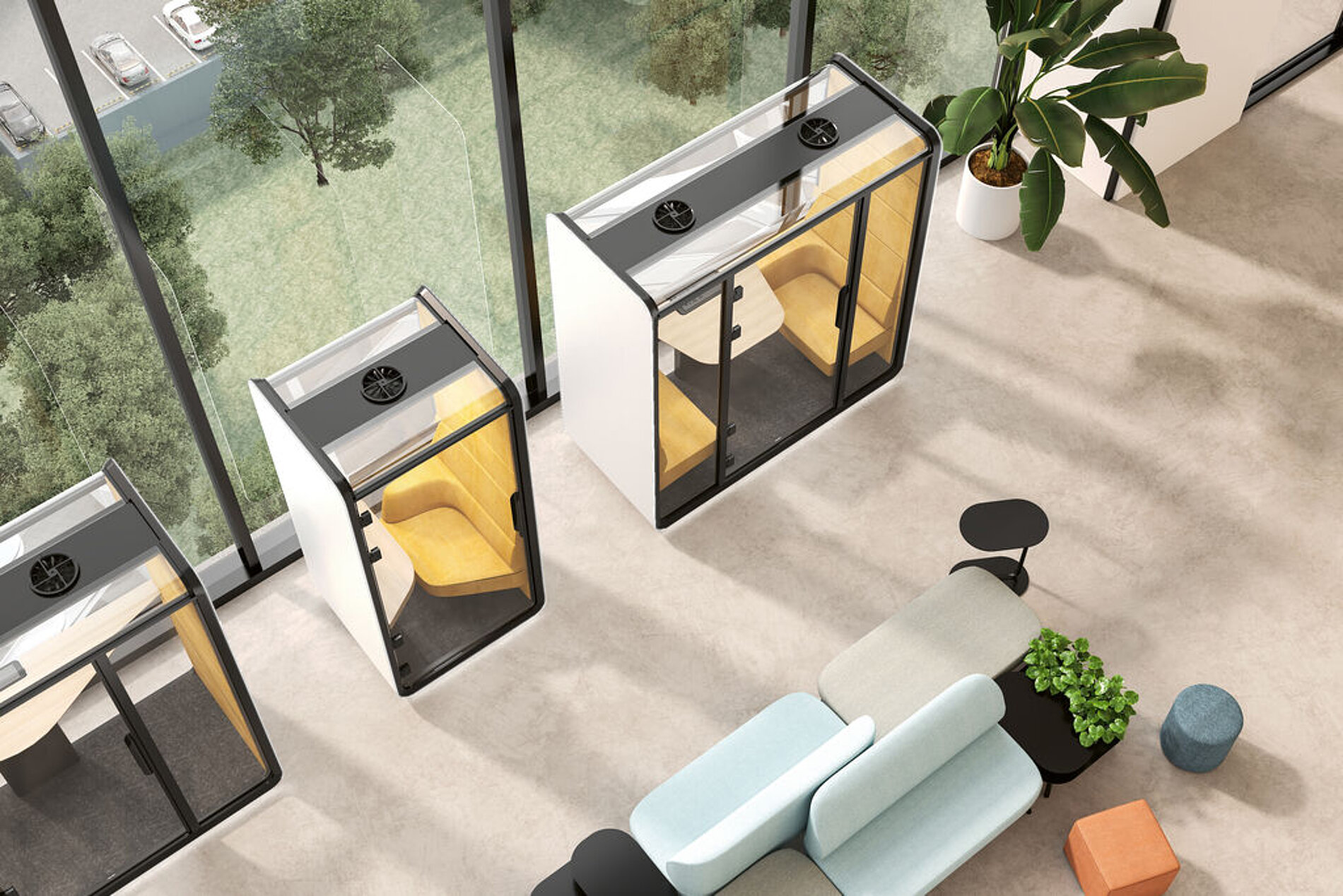 2025 Red Dot Product Design Award，furniture design ，Quiet Zone，