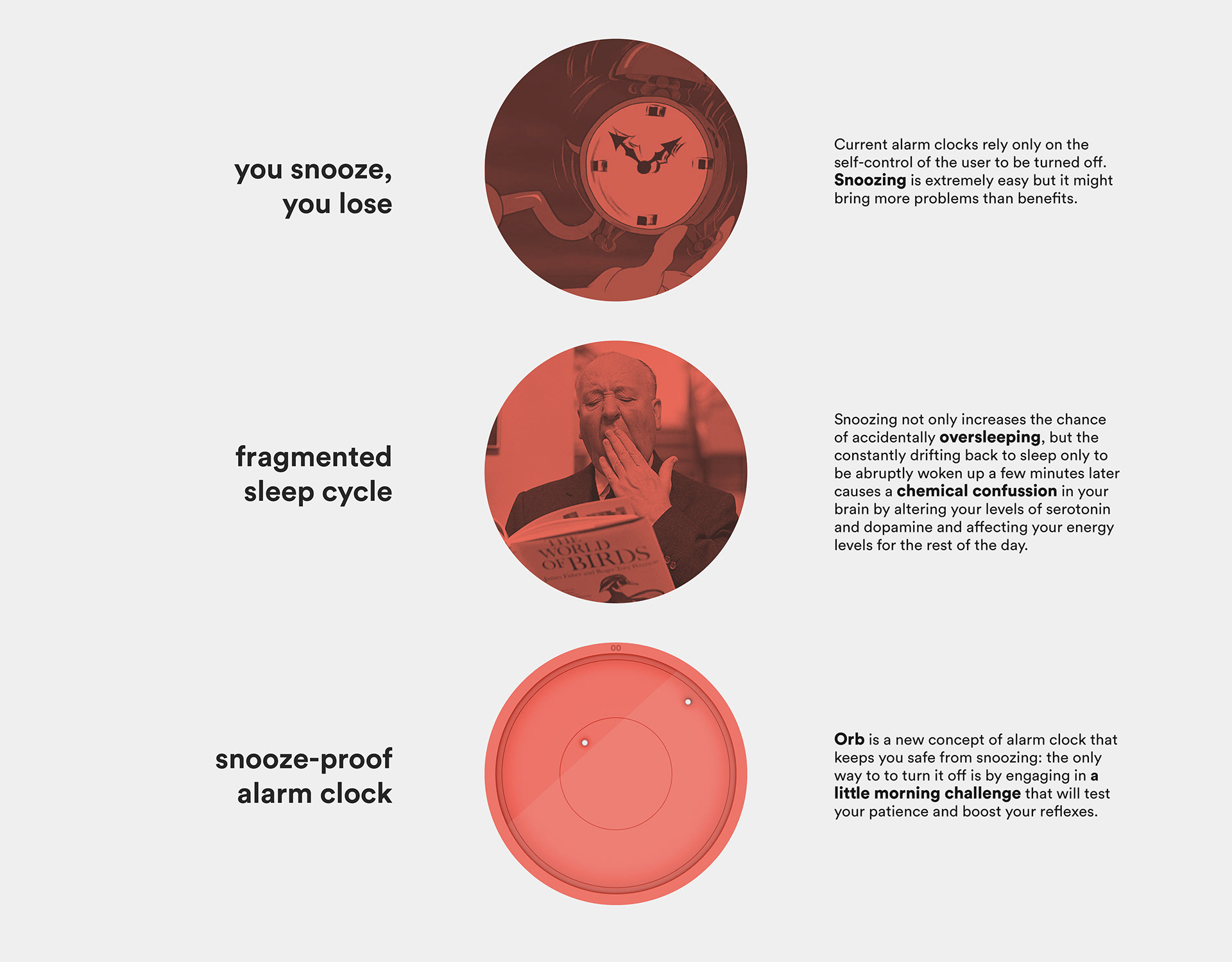 product design，alarm clock，Baozhu，