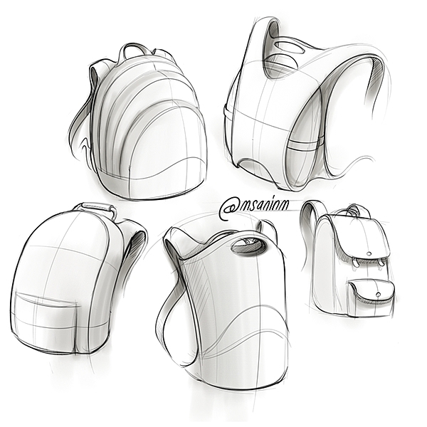 industrial design，Hand drawn，Product modeling，
