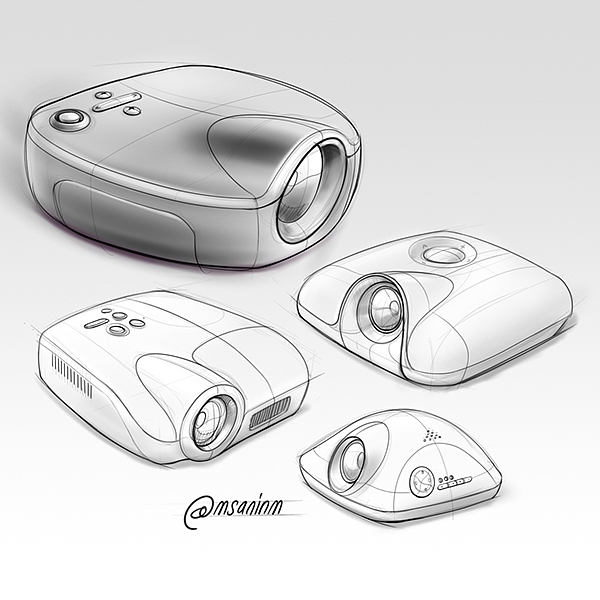 industrial design，Hand drawn，Product modeling，