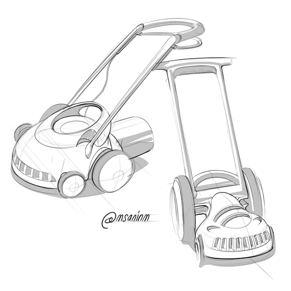 industrial design，Hand drawn，Product modeling，