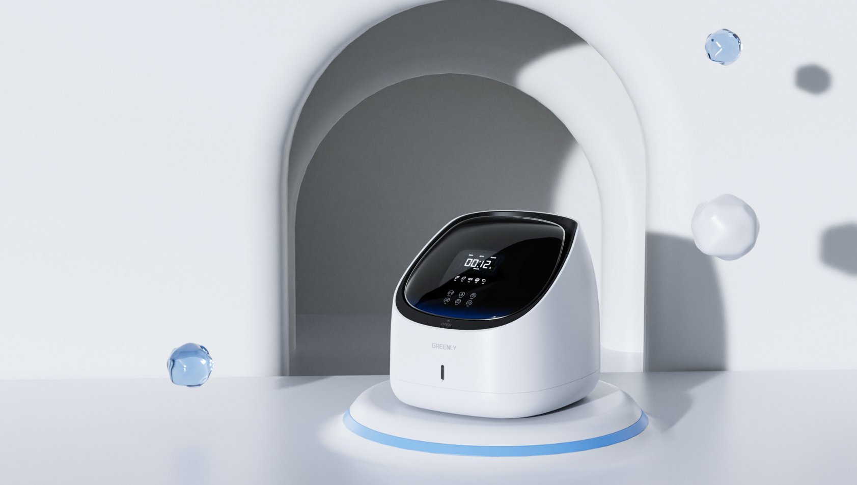 Washer，Fruit and vegetable cleaner，product design，industrial design，sample reels，Scream Education，