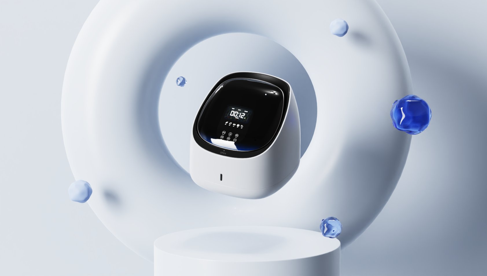 Washer，Fruit and vegetable cleaner，product design，industrial design，sample reels，Scream Education，