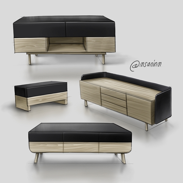 industrial design，Hand drawn，Product modeling，