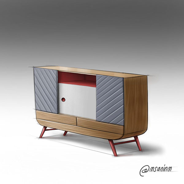 industrial design，Hand drawn，Product modeling，