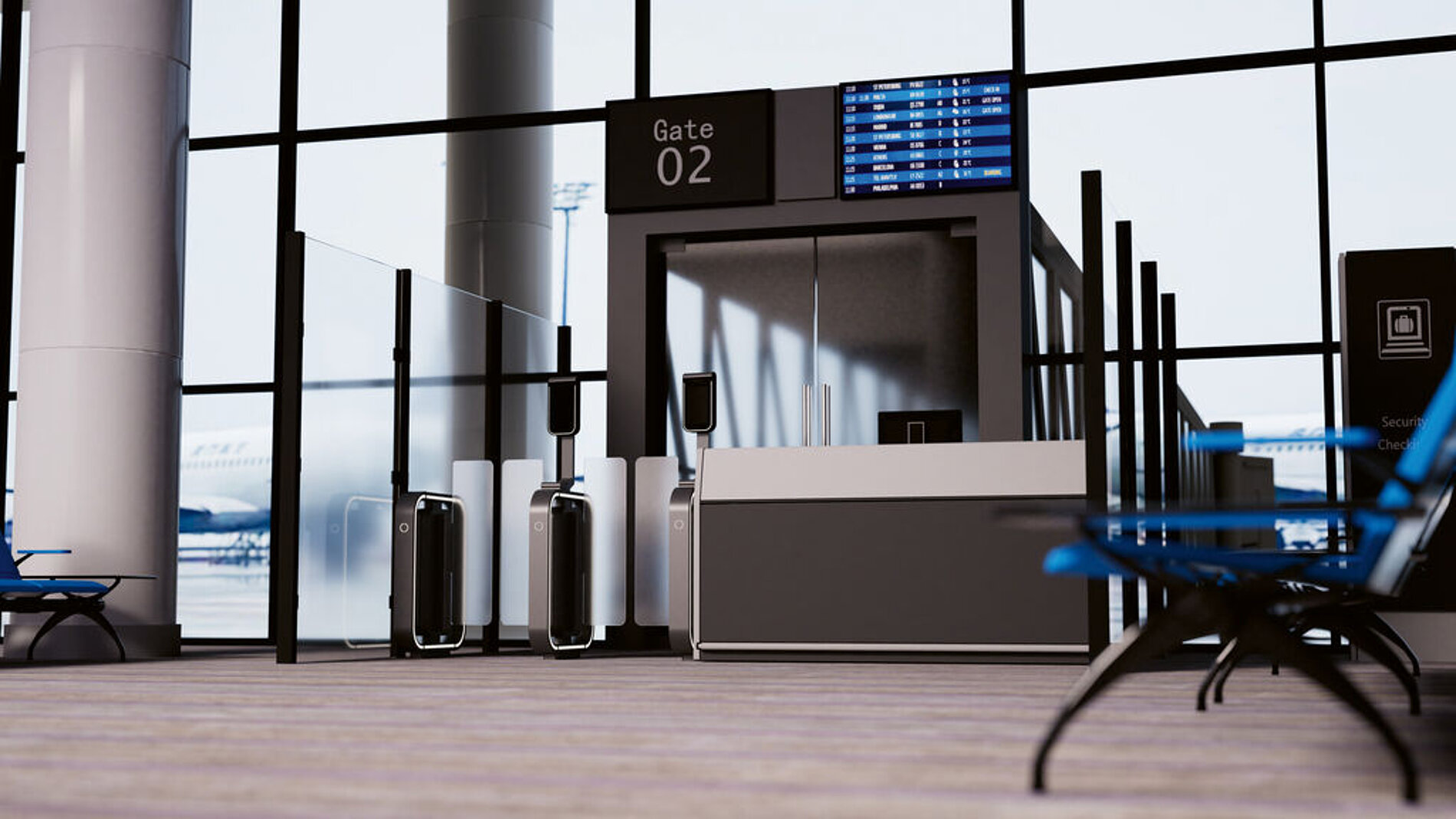 2025 Red Dot Product Design Award，Interior Design and Architecture，Access control system，