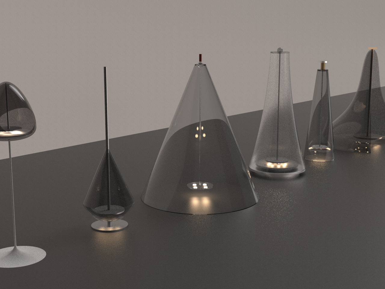 Yurameki，Desk lamp，furniture，Lighting tools，