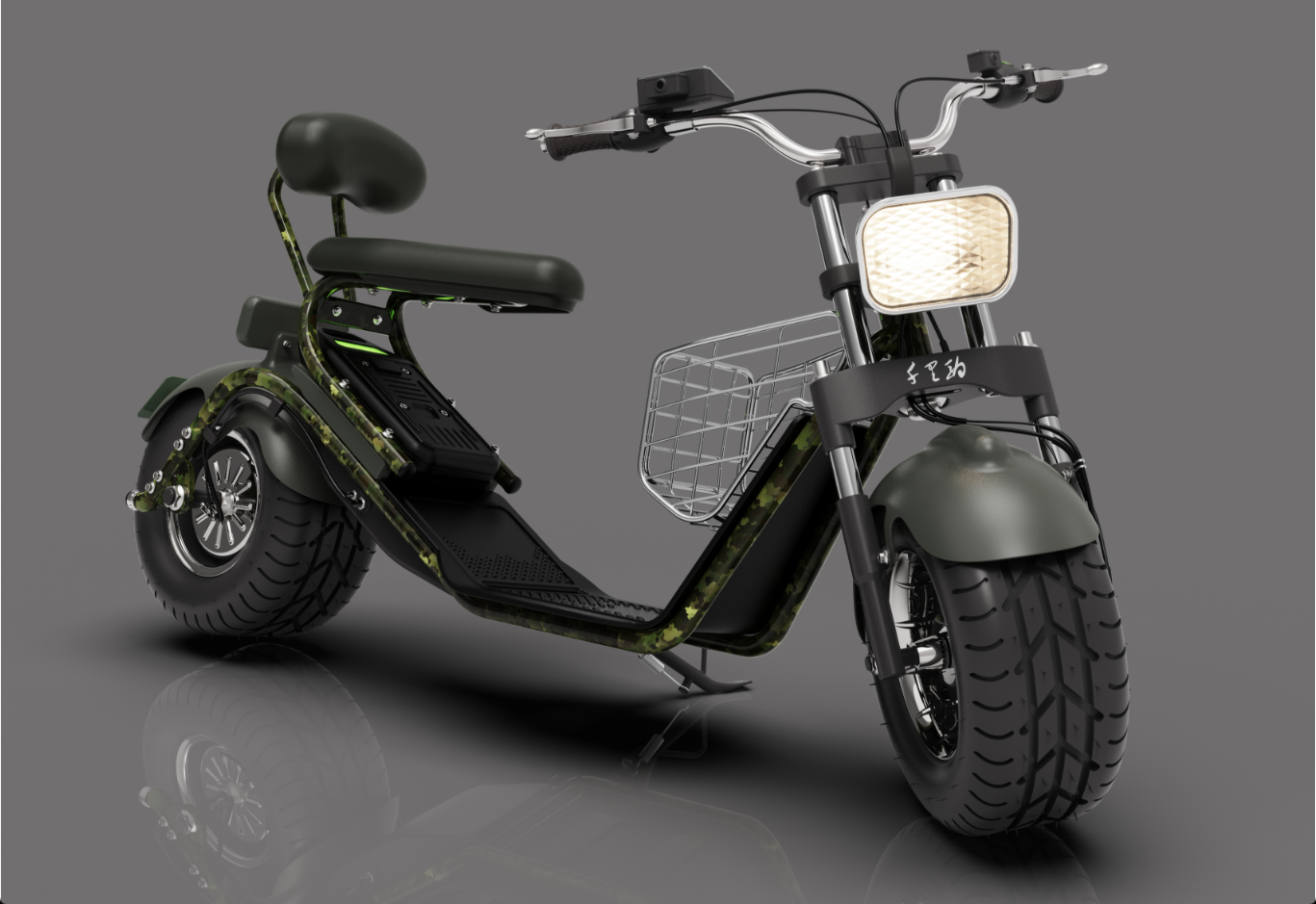 Product design. Two-wheel electric vehicle，