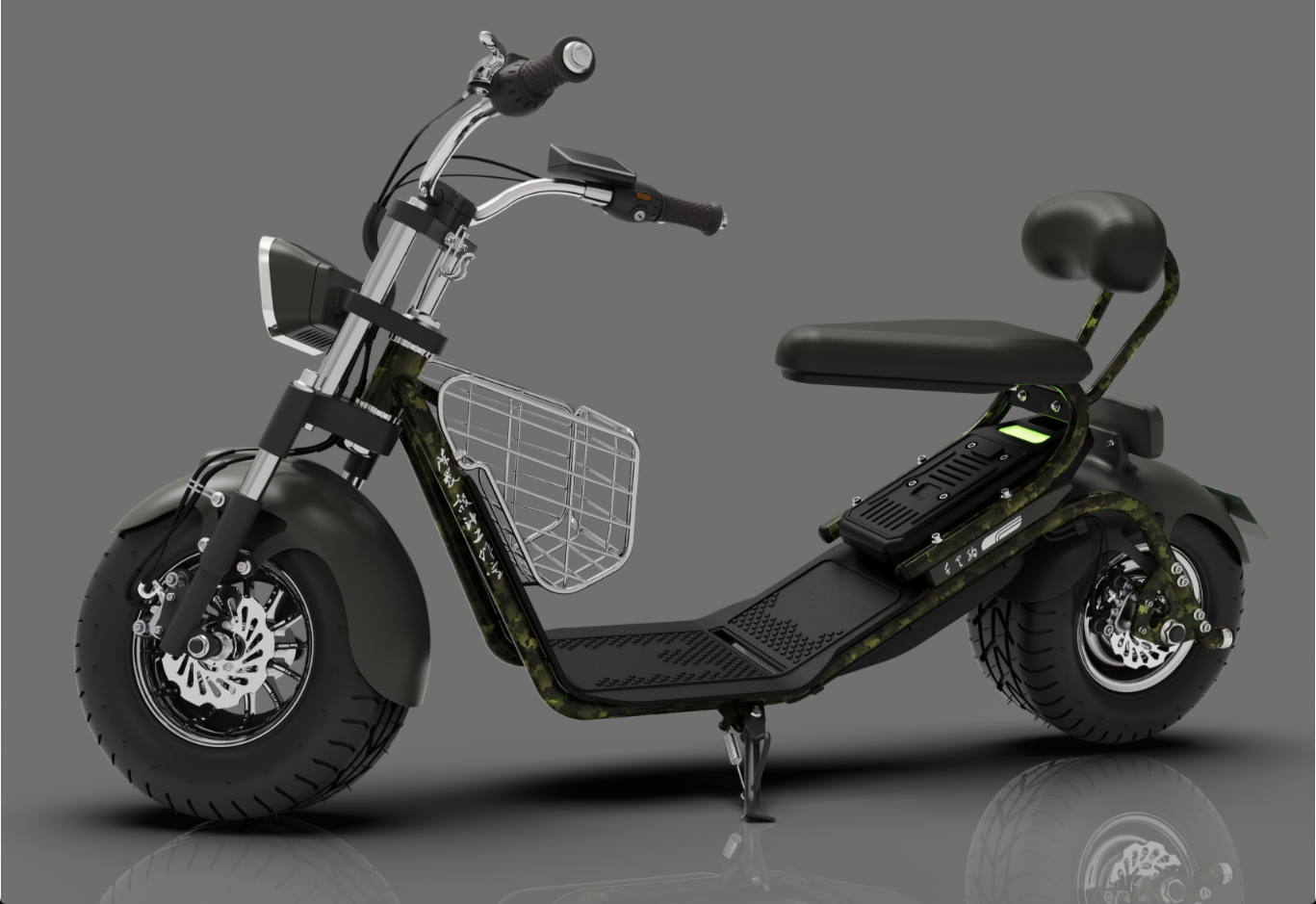 Product design. Two-wheel electric vehicle，