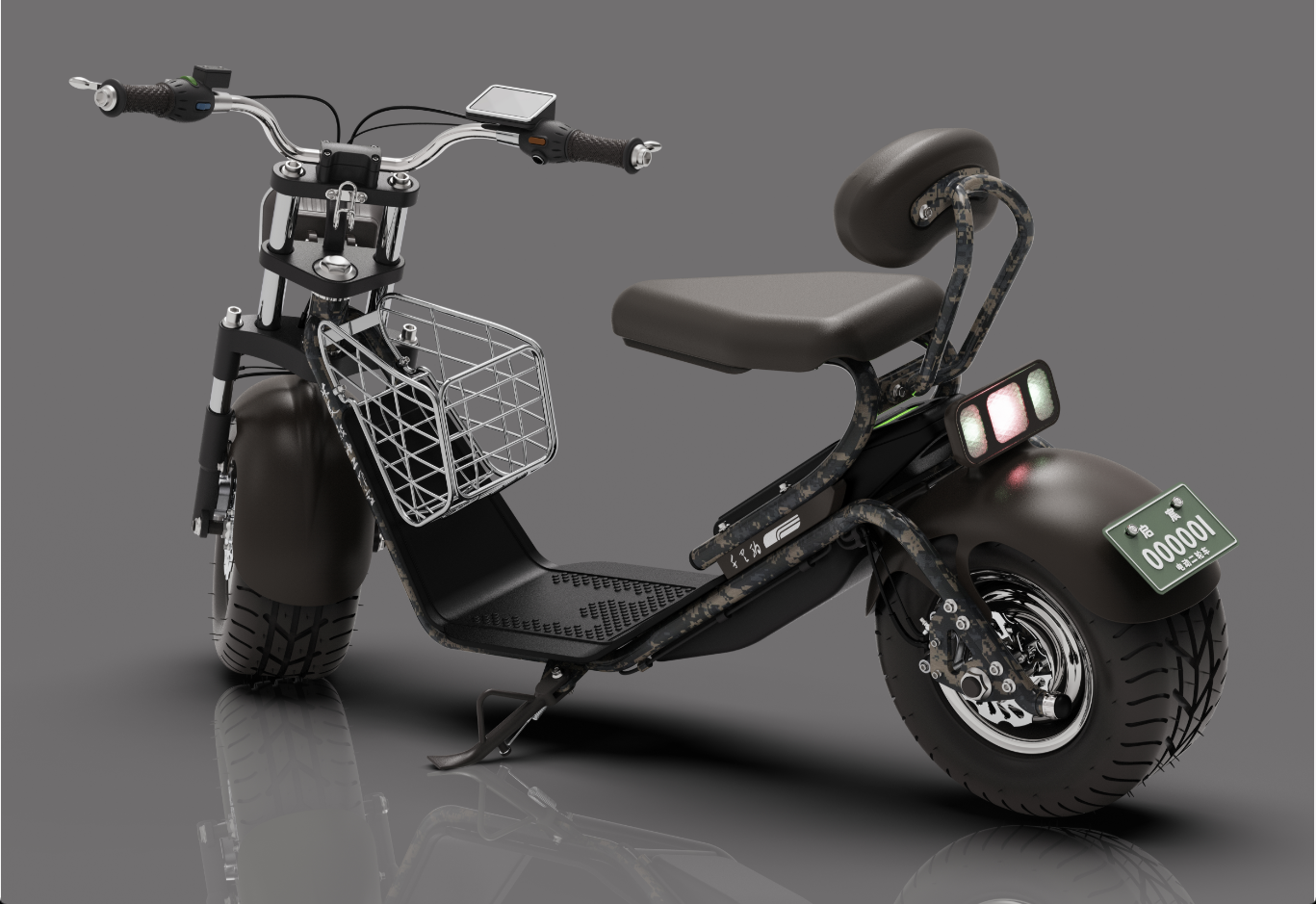 Product design. Two-wheel electric vehicle，