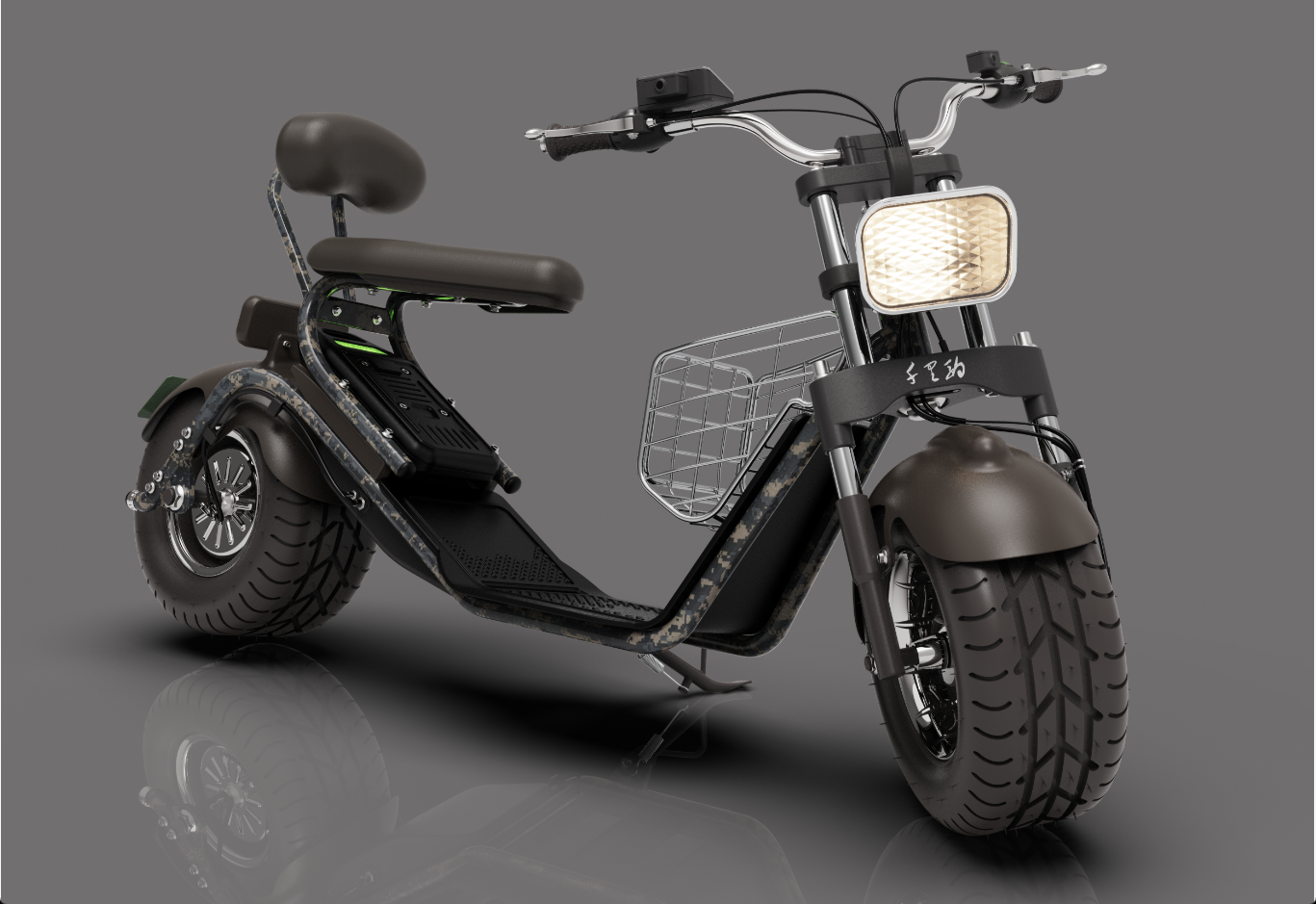 Product design. Two-wheel electric vehicle，