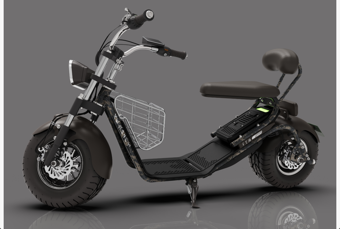 Product design. Two-wheel electric vehicle，