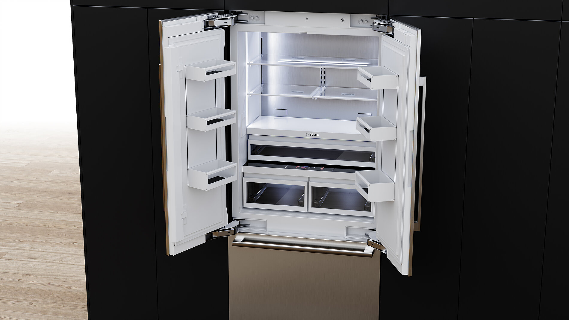 2025 Red Dot Product Design Award，Kitchen Design & Kitchen Appliances & Tableware，Refrigerator，