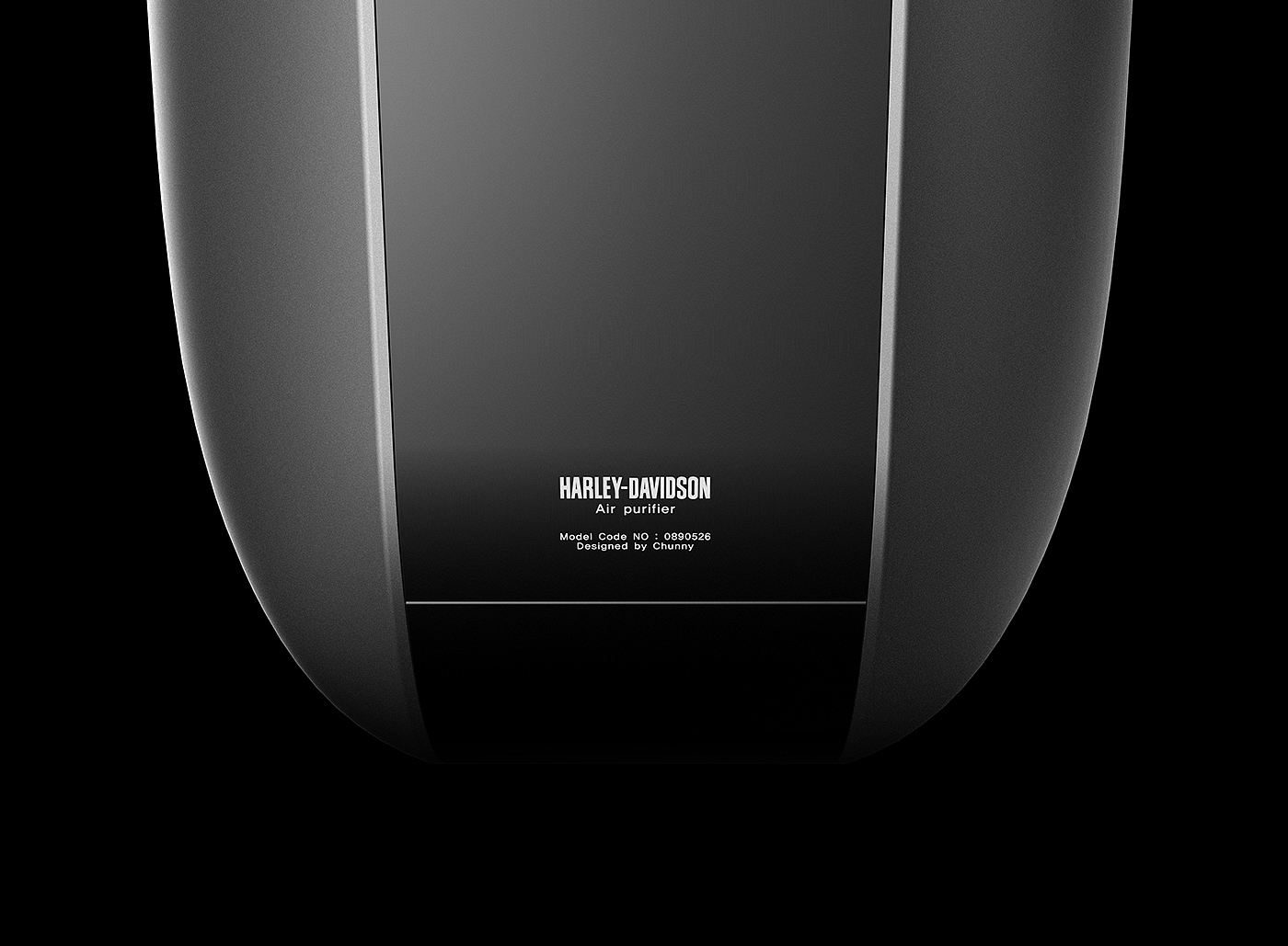 Harley-Davidsn，air cleaner，black，