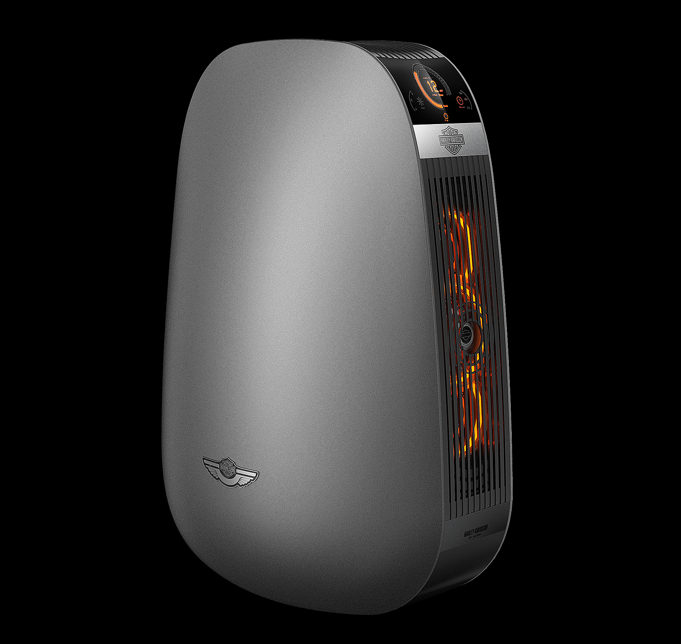 Harley-Davidsn，air cleaner，black，