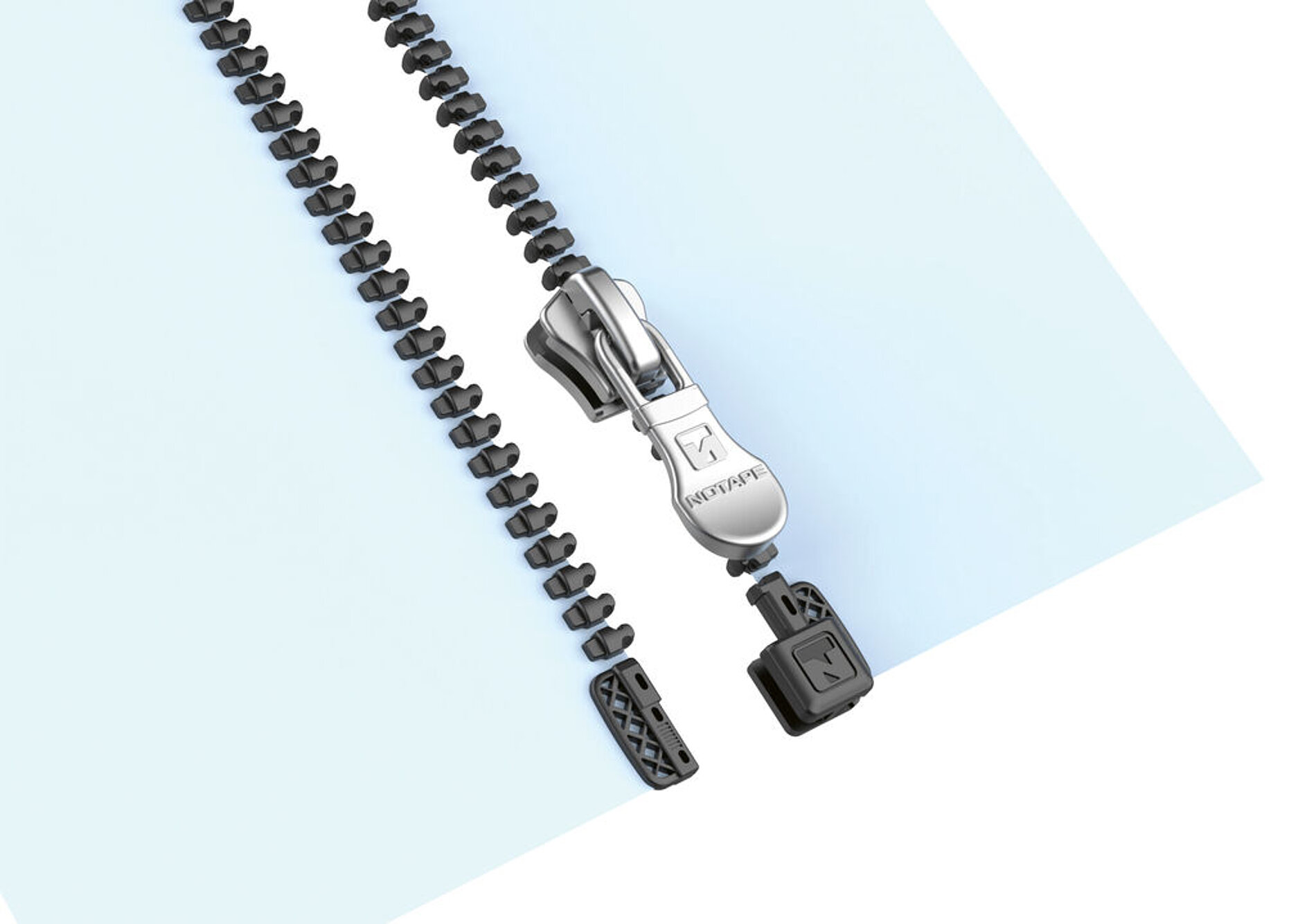 2025 Red Dot Product Design Award，MATERIALS AND PACKAGING，plastic zipper，