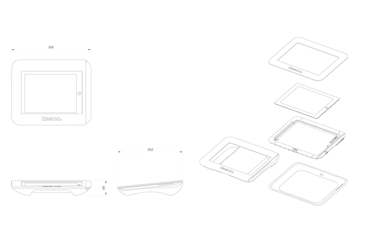 white，intelligence，Credit Card，tablet PC，Keemo，