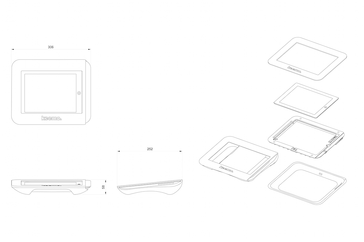 white，intelligence，Credit Card，tablet PC，Keemo，