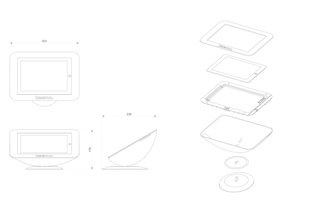 white，intelligence，Credit Card，tablet PC，Keemo，