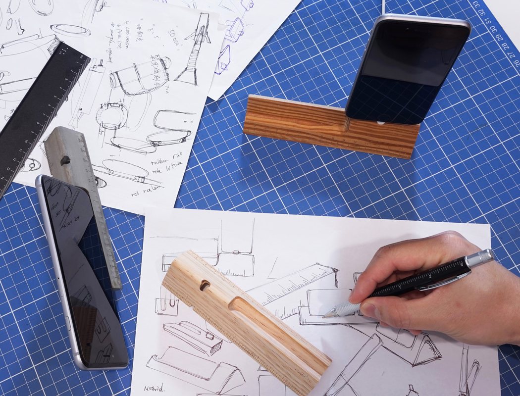 ruler，Mobile phone base，