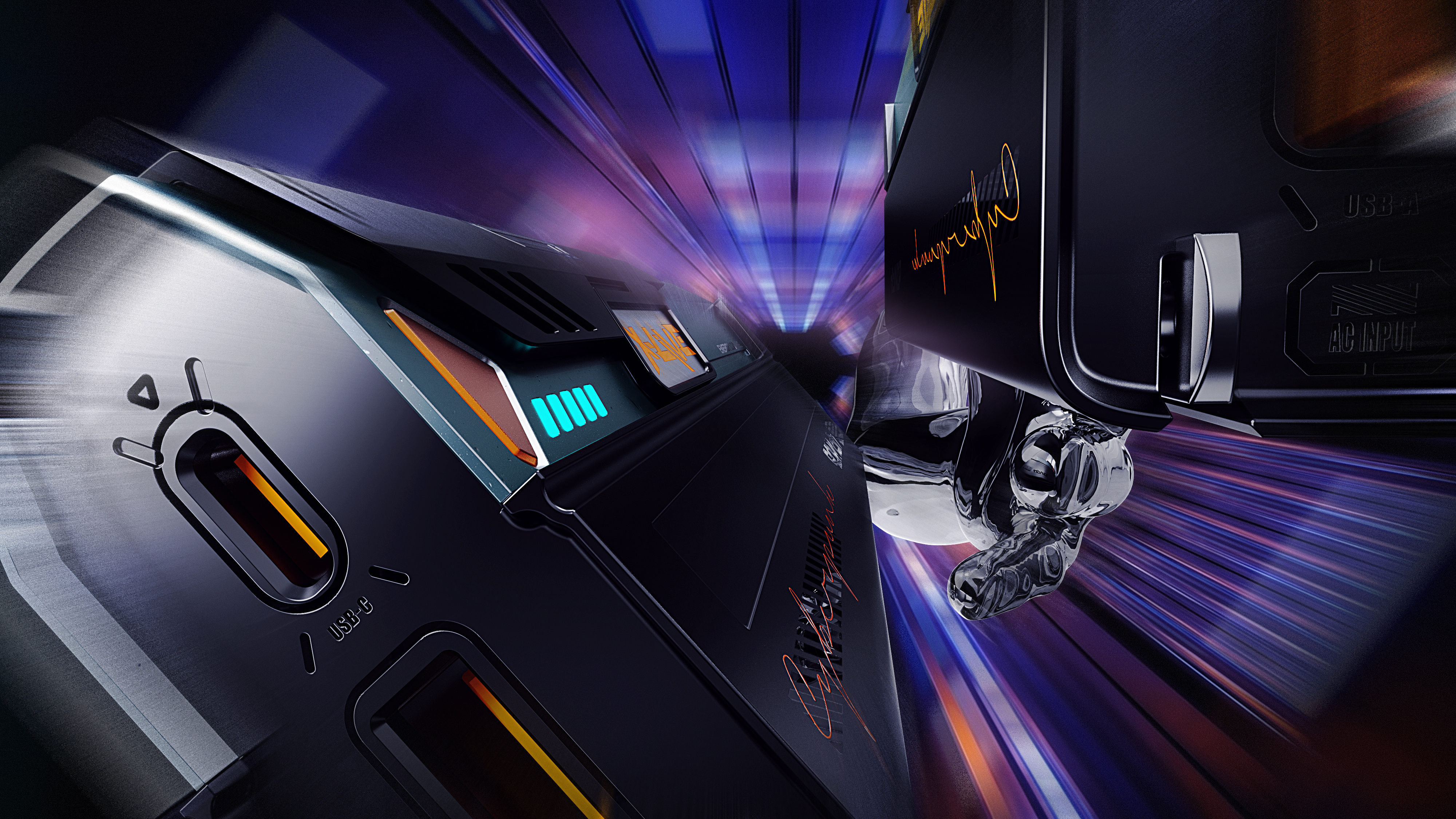 portable battery，science and technology，science fiction，game，Mecha，Cool tide，