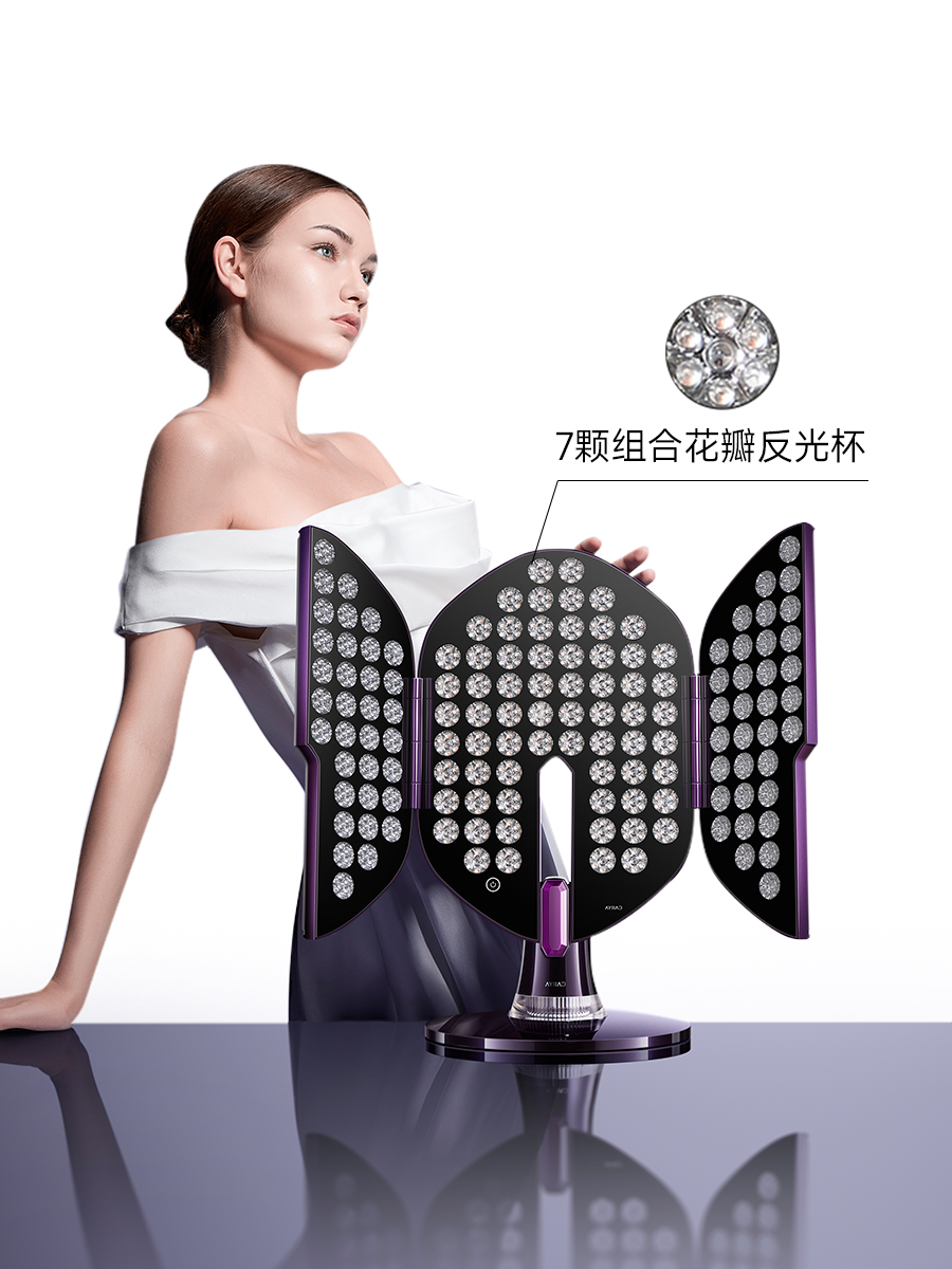 Large row of lights，Beauty black technology，Design sharing，Whole case design，