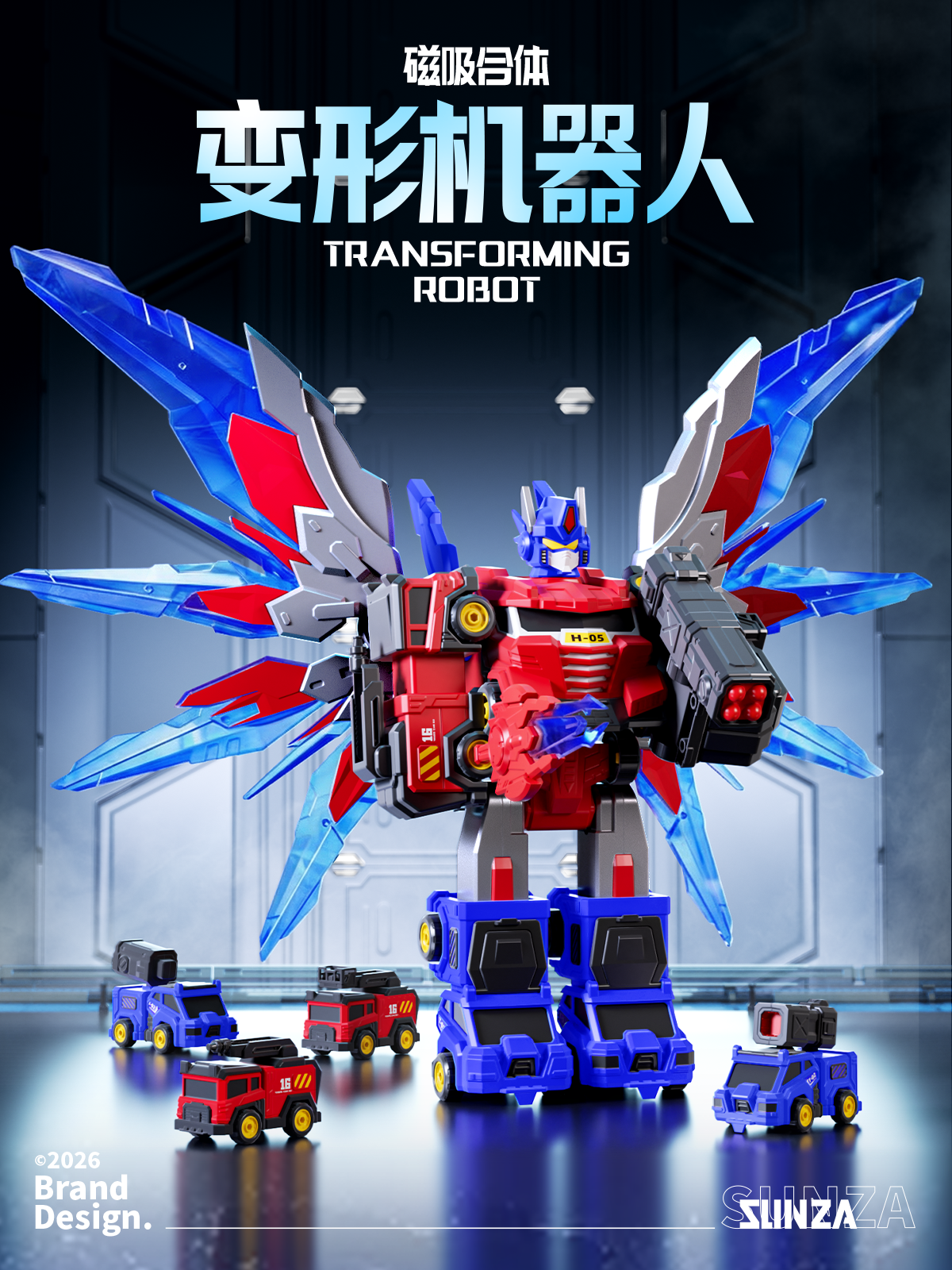 Transformed toy，Mecha design，robot，product design，packing design，Toy design，industrial design，Garage Kit，