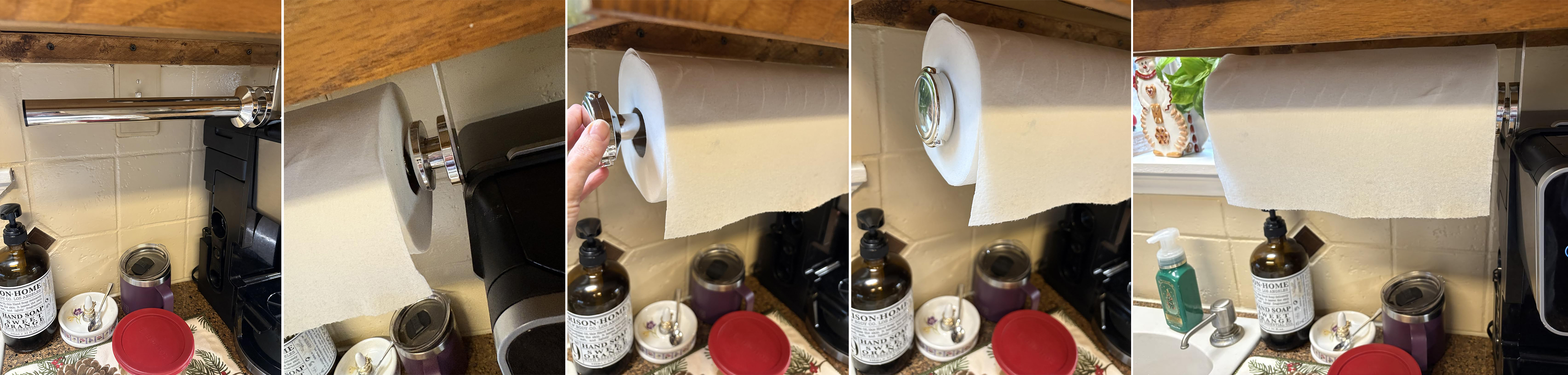 tissue holder, kitchen tissue, vertical tissue holder, magnetoresistive tissue holder，