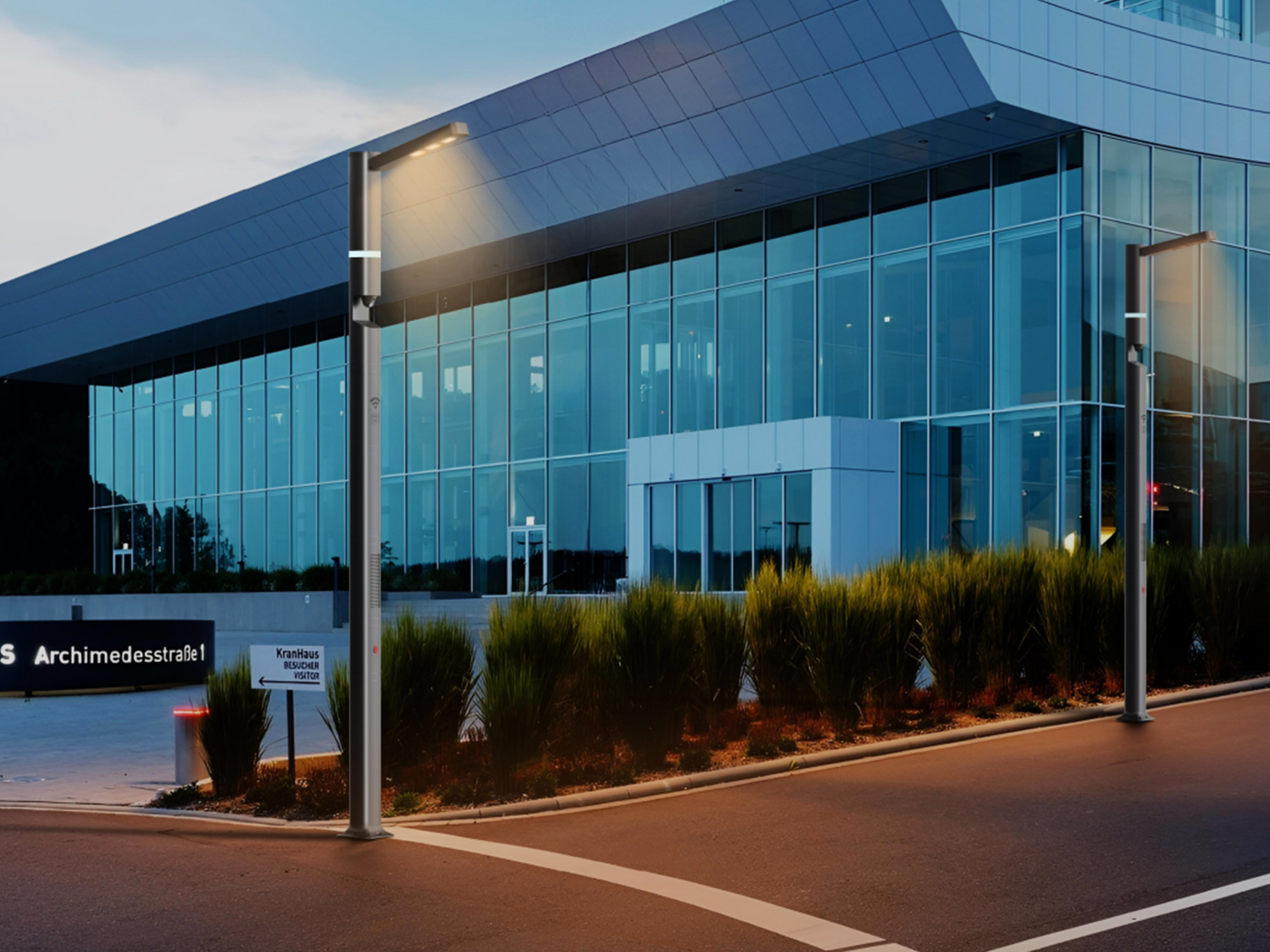 wisdom，street lamp，Lamp pole，environment protection，modular，multi-function，