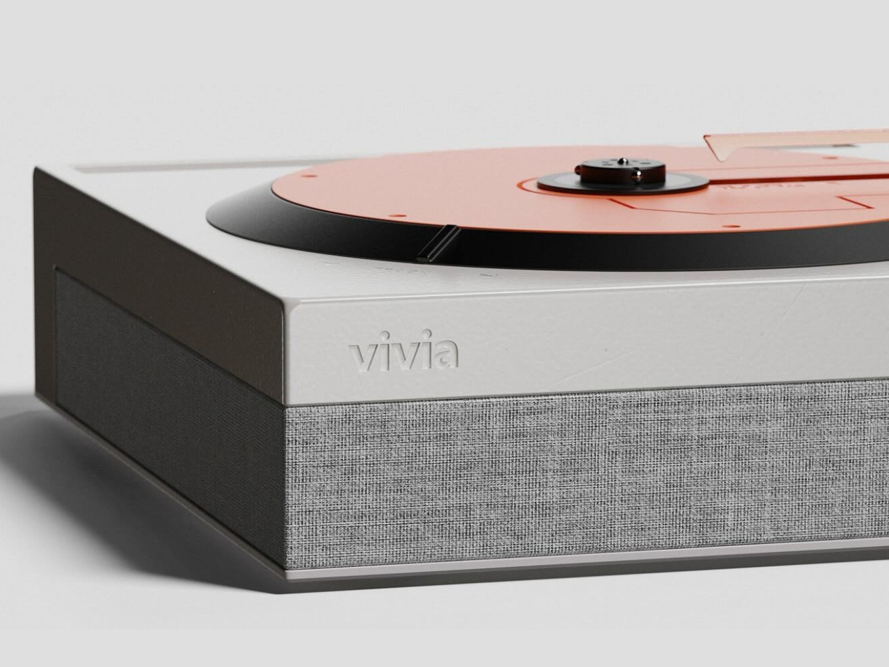 CD Player，Black glue ritual feeling，Flip cover design，pretentious，Minimalist Metal，